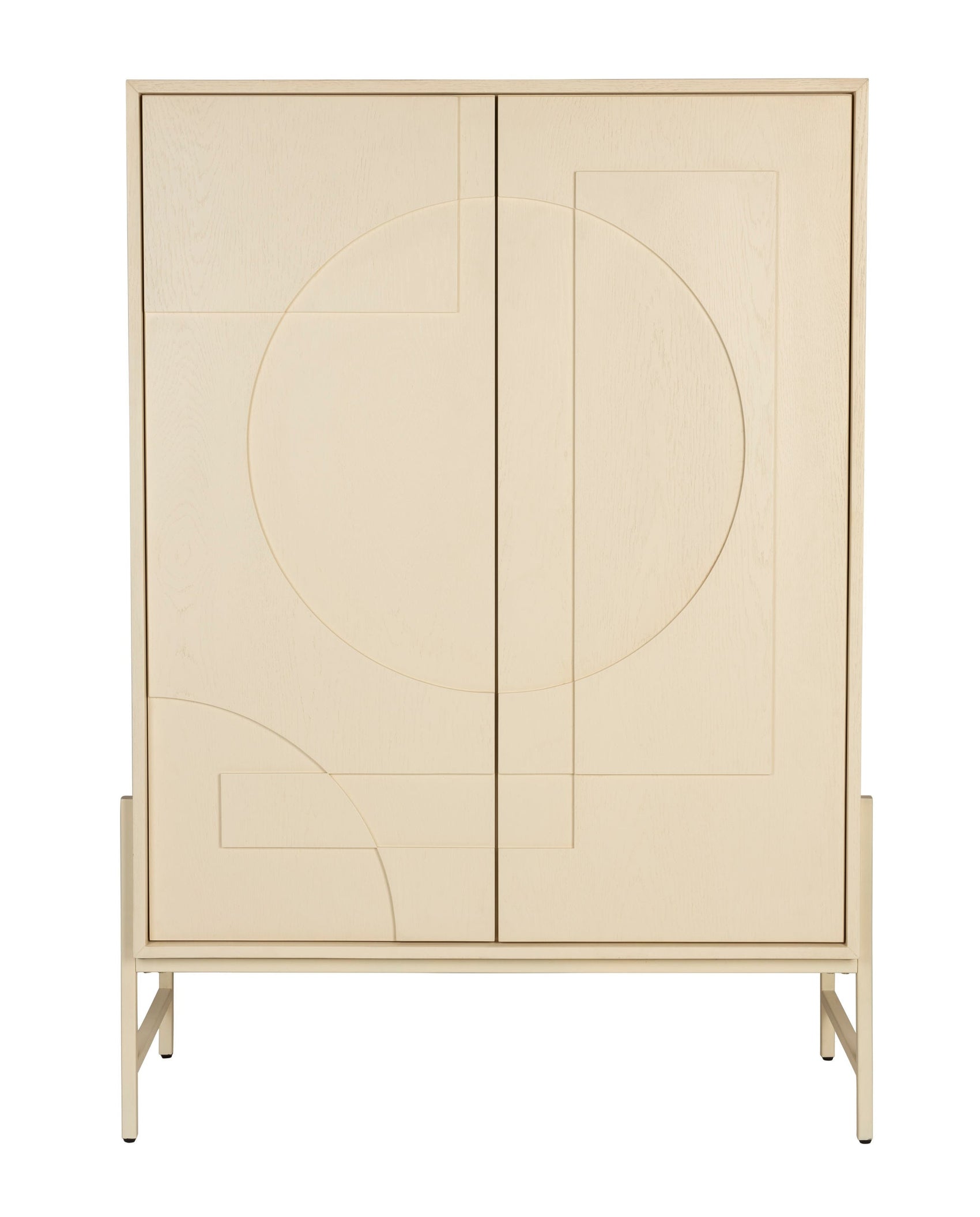 Zuiver Faces Natural Oak Wood Cabinet