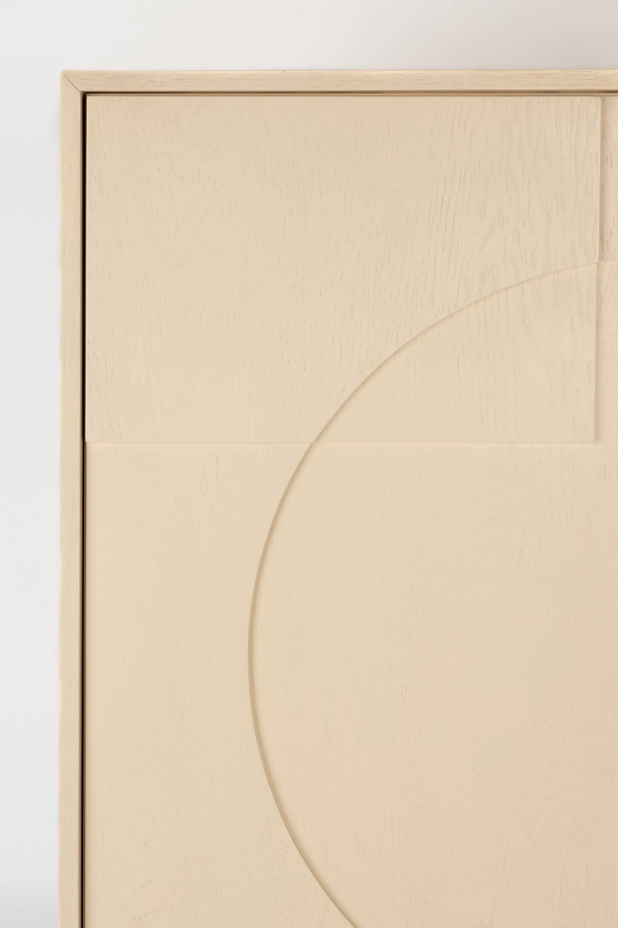 Zuiver Faces Natural Oak Wood Cabinet