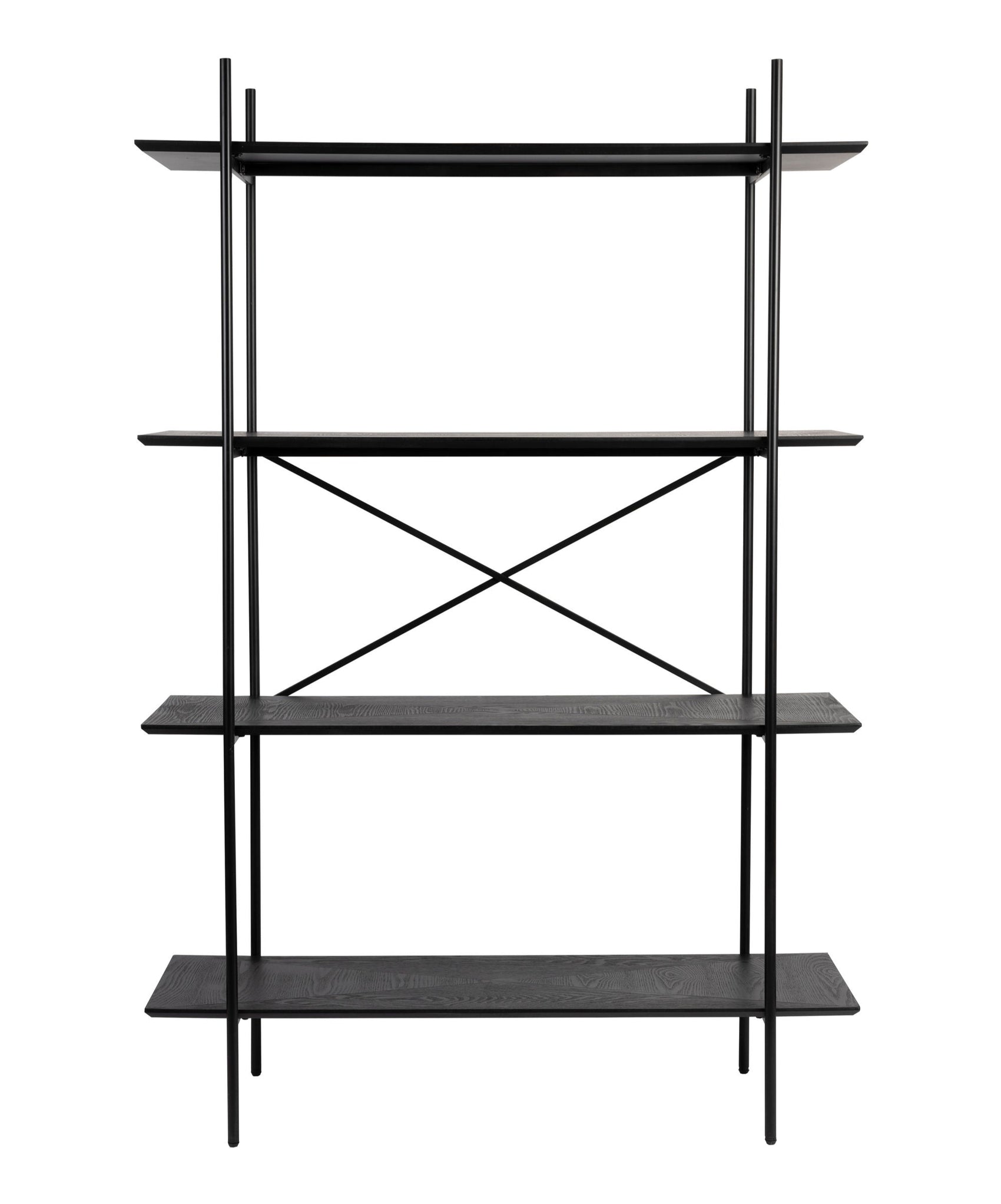 Marcio Black Wood Open Display Unit