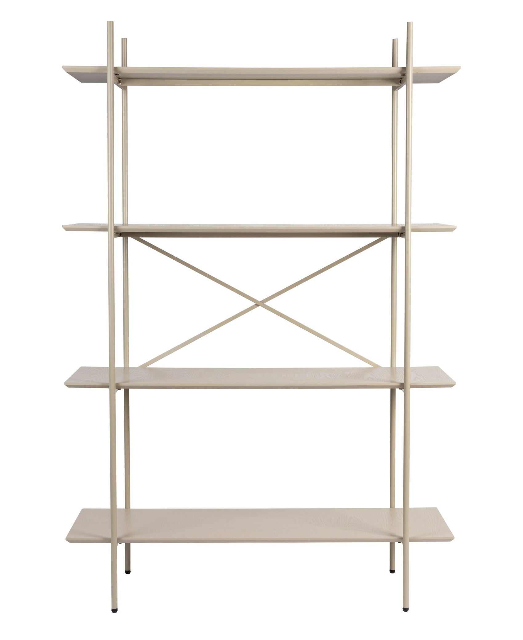 Marcio Beige Wood Open Display Unit