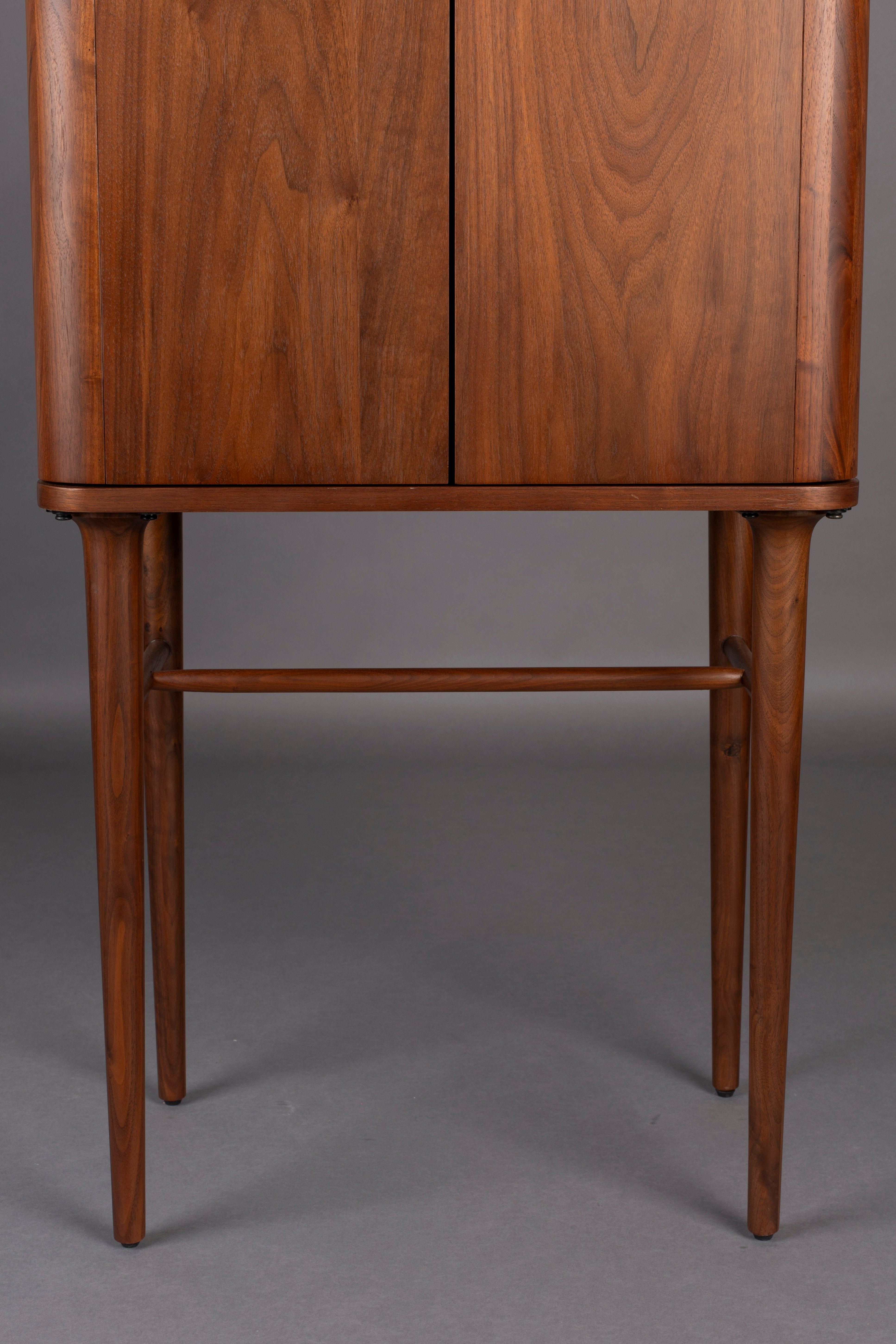 Dutchbone Morrison Walnut Brown Wood Cabinet
