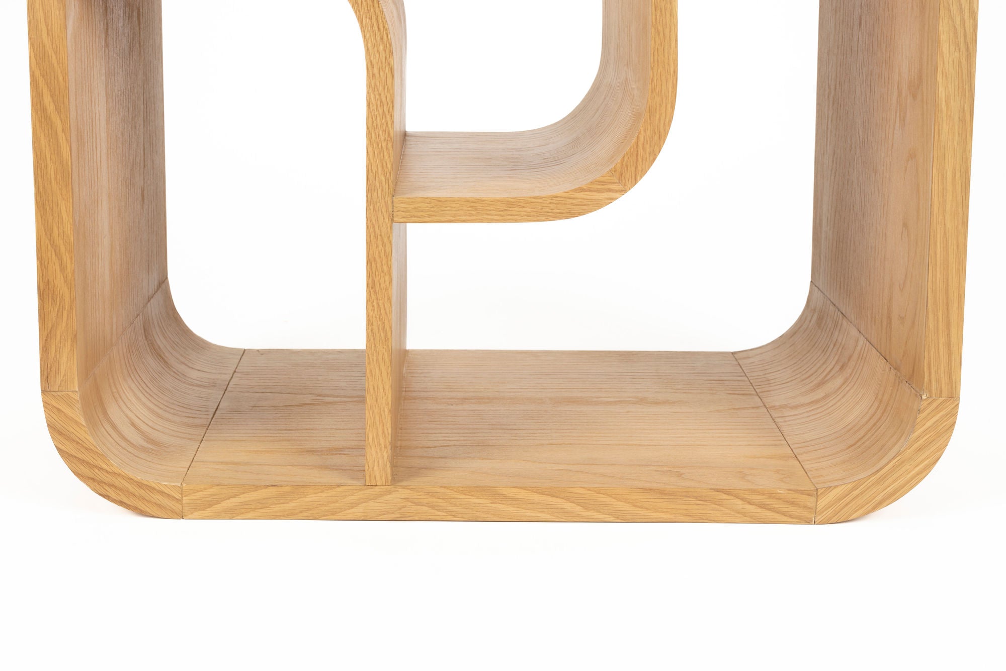 Zuiver Seven Abstract Natural Oak Wood Display Unit