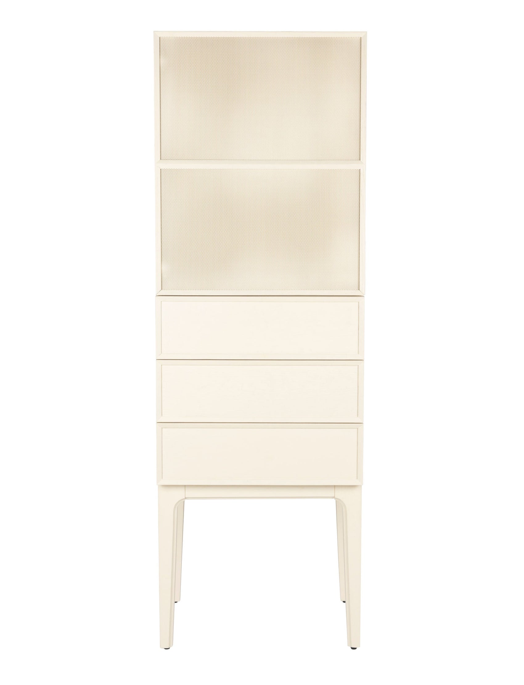 Zuiver June Beige Oak Wood Cabinet | 3 Drawers