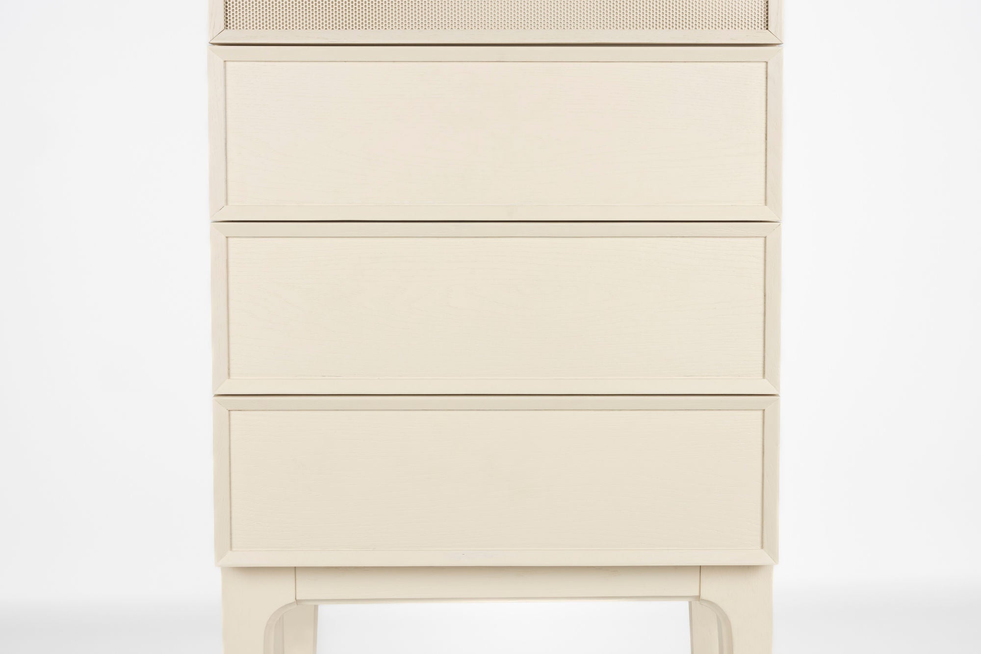 Zuiver June Beige Oak Wood Cabinet | 3 Drawers