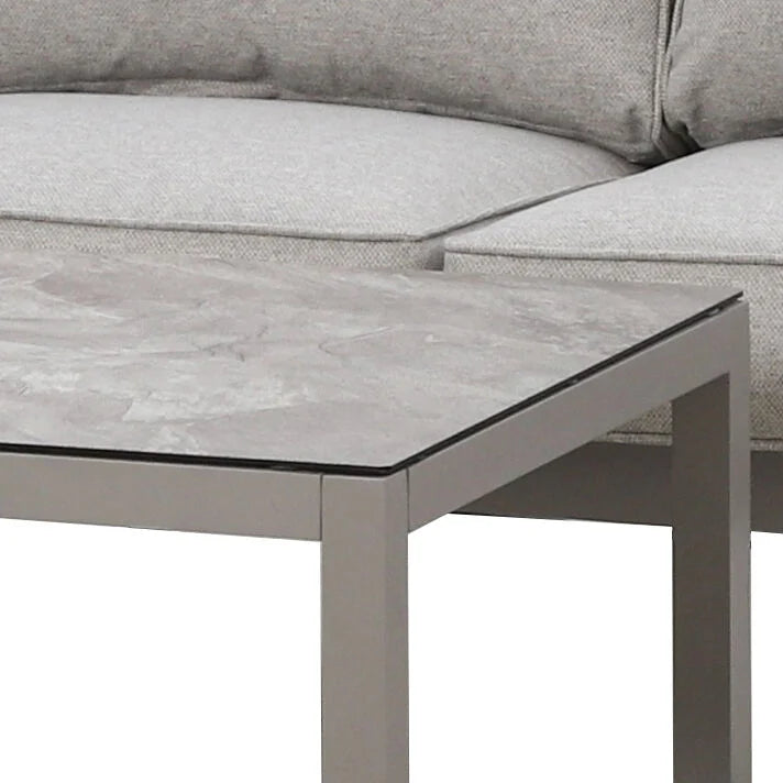 Montreal 3 Seater Sofa Set - Cool Linen
