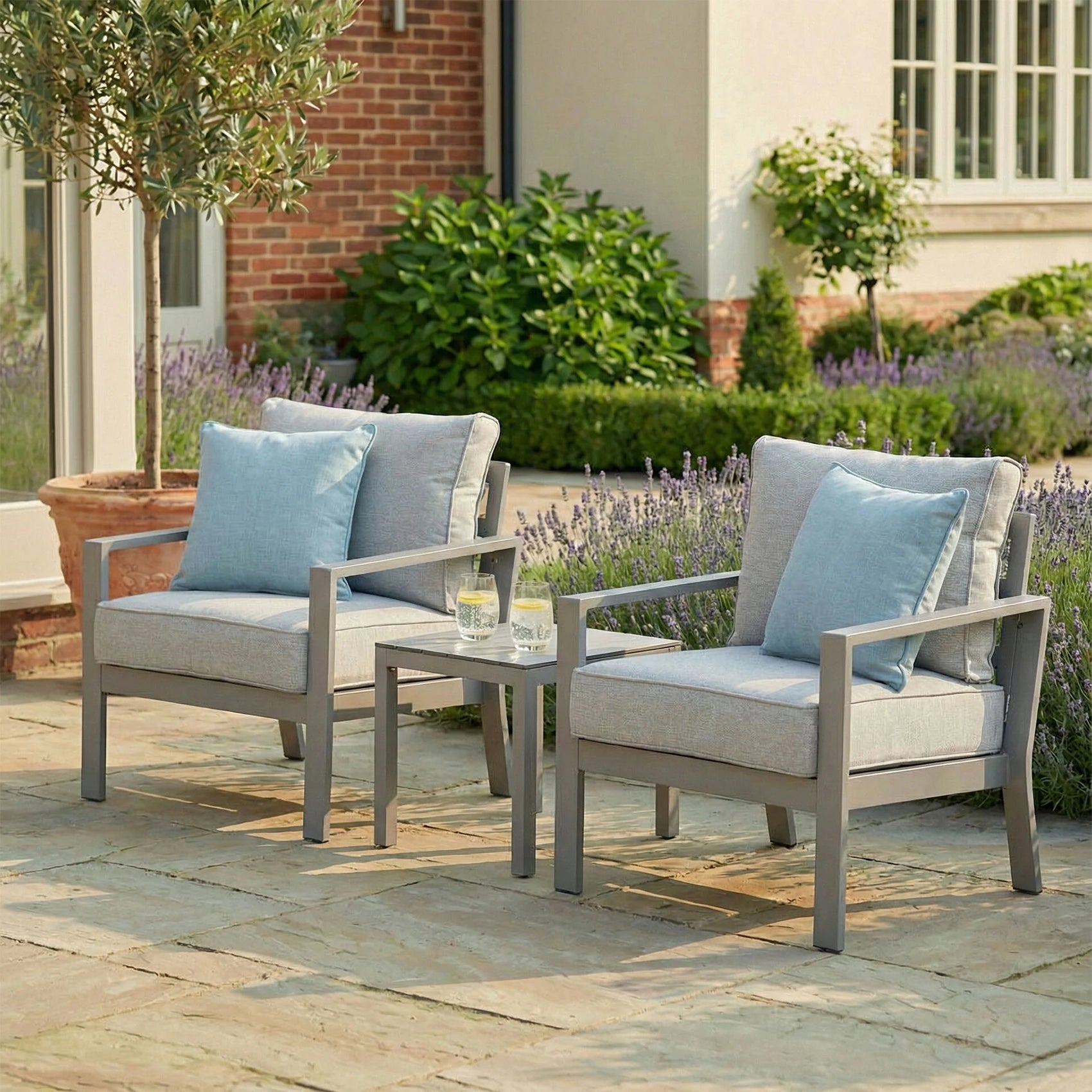 Montreal Lounge Set - Cool Linen