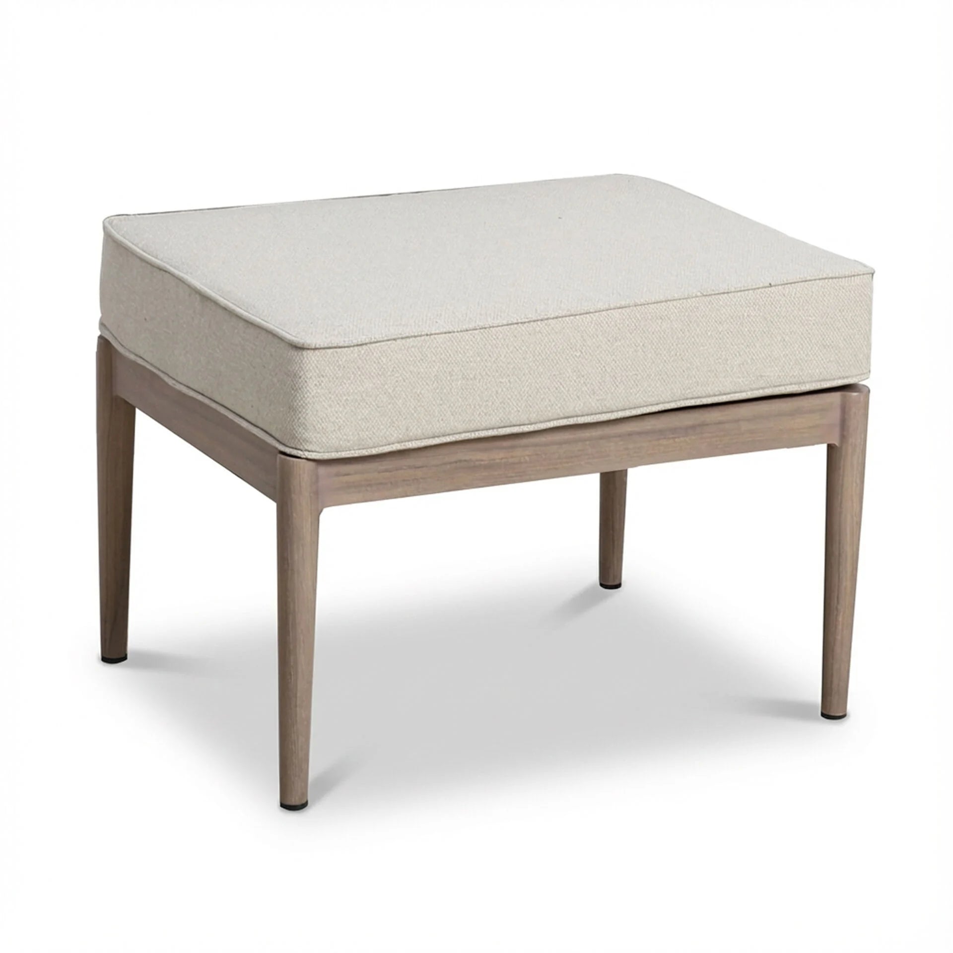 Havana Large Corner Dining Set with Rectangular Rising Table - Natural Linen