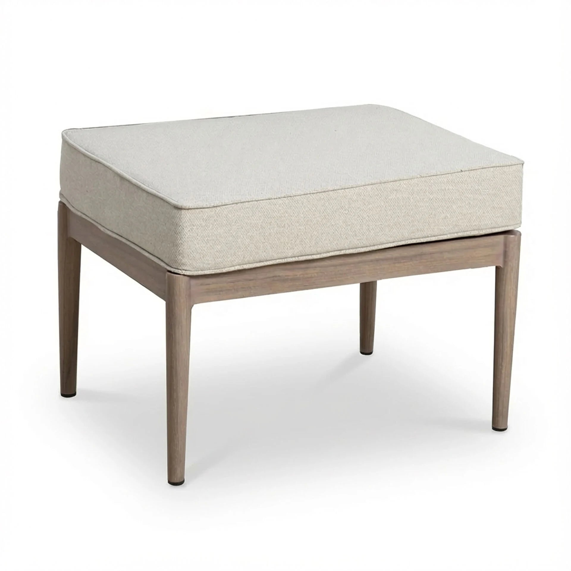 Havana Small Corner Dining Set with Square Rising Table - Natural Linen