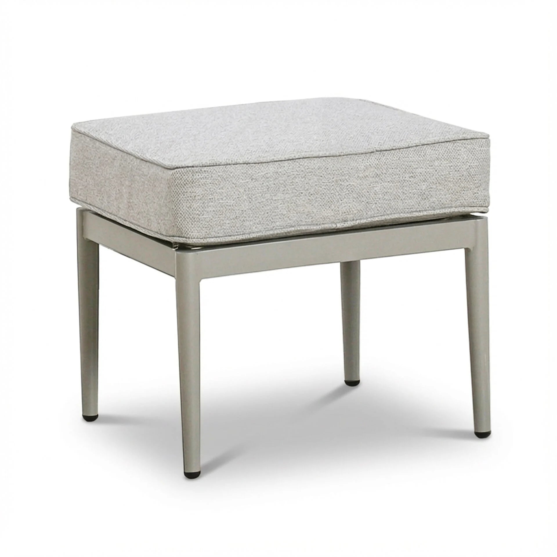 Monaco Square Corner Dining Set with Rising Table - Cool Linen