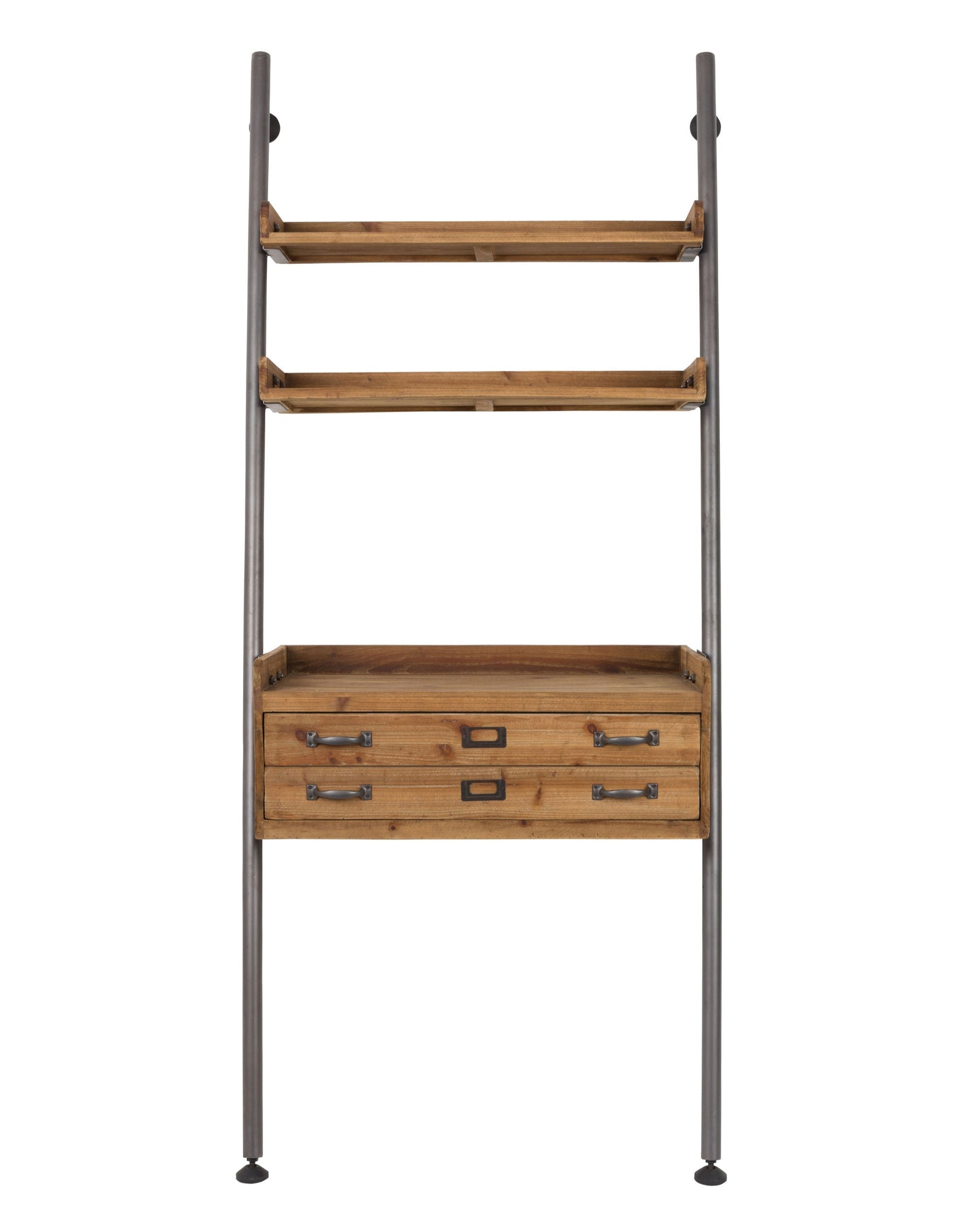 Rook Natural Fir Wood Leaning Display Unit