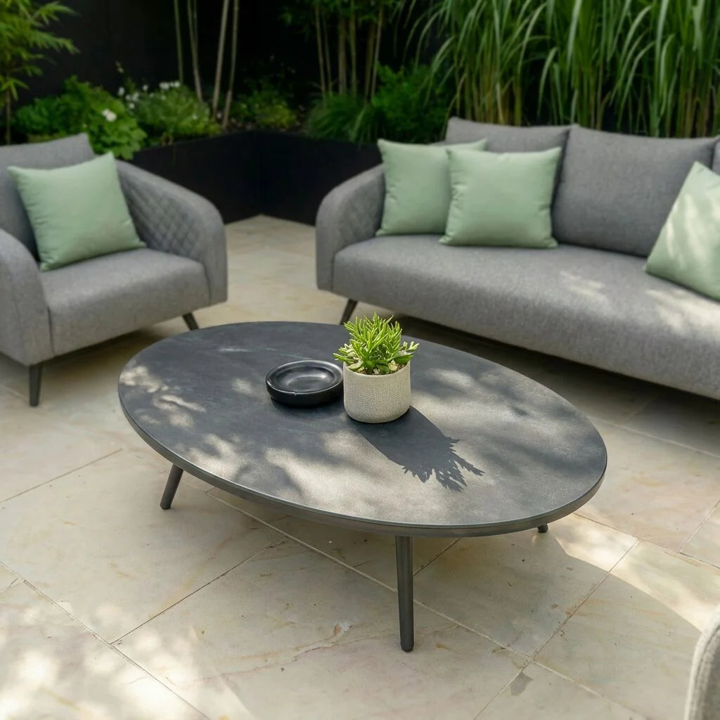 Ambition 3 Seater Sofa Set - Zinc Grey