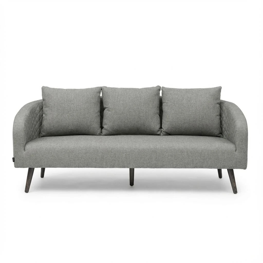 Ambition 3 Seater Sofa Set - Zinc Grey