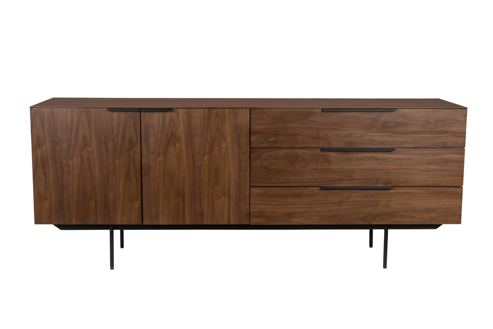 Zuiver Travis Walnut Brown Wood Sideboard