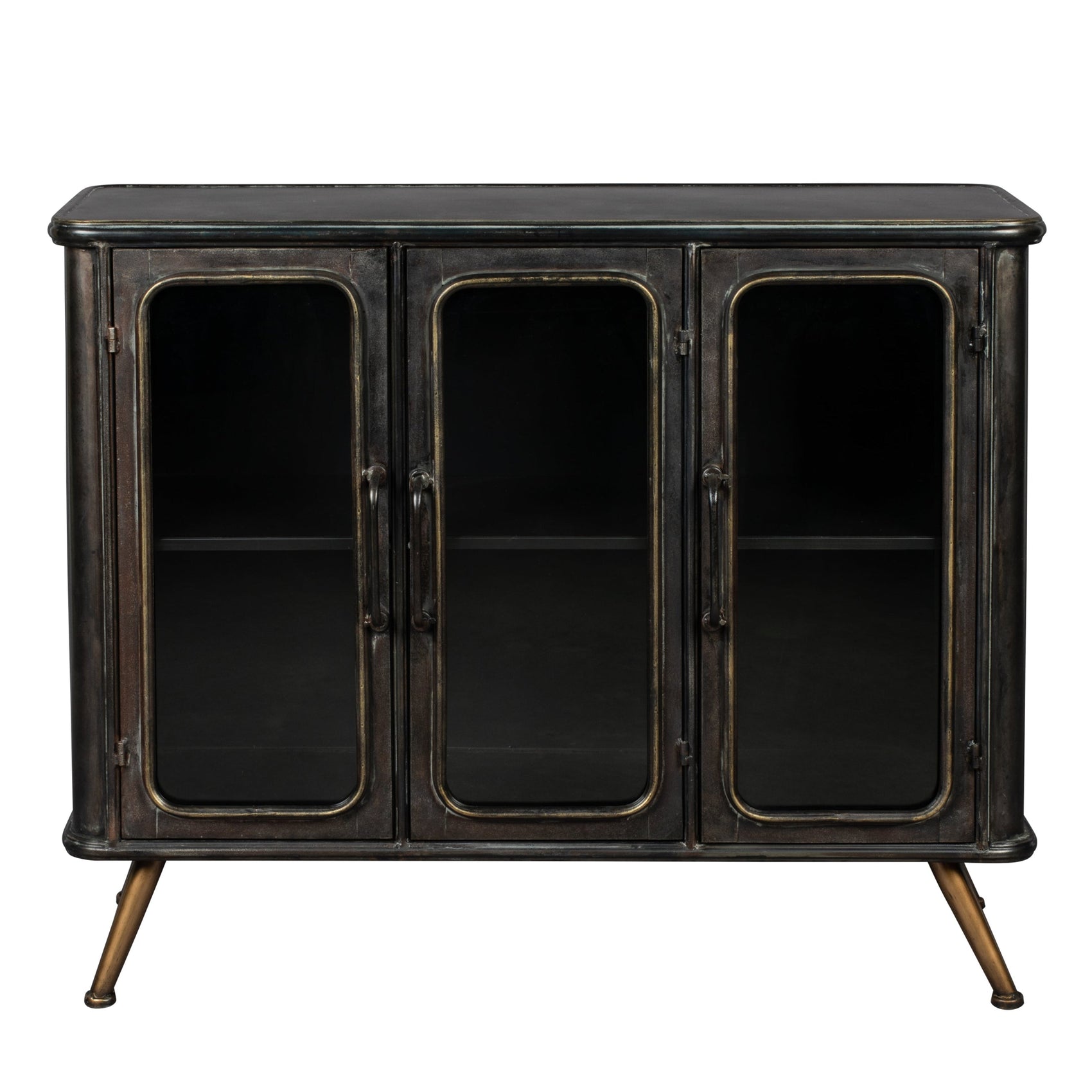 Dutchbone Denza Iron & Glass Sideboard