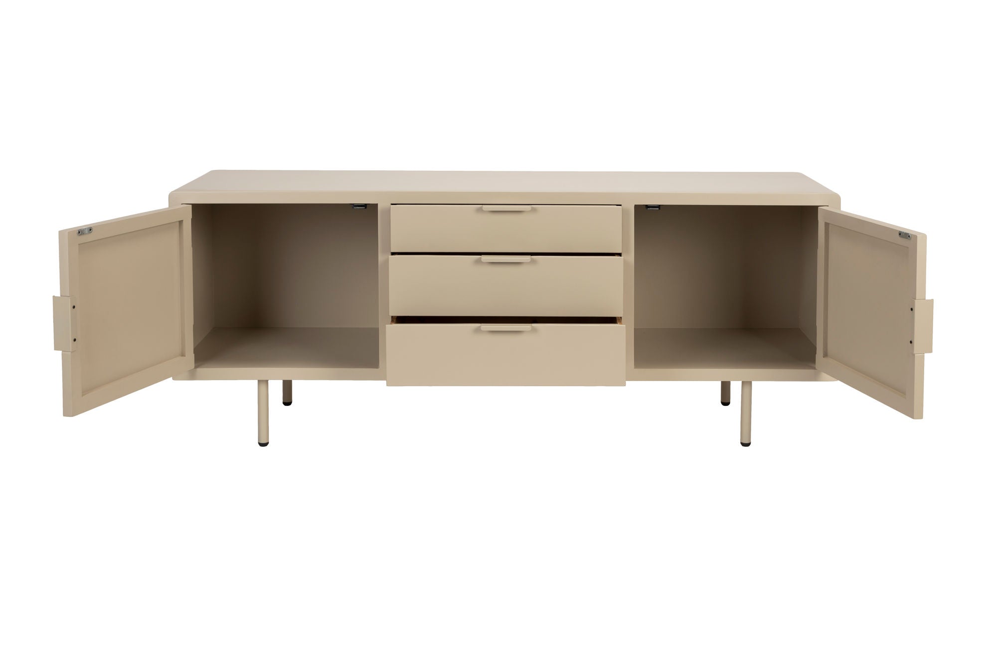Kos Beige Wood Sideboard