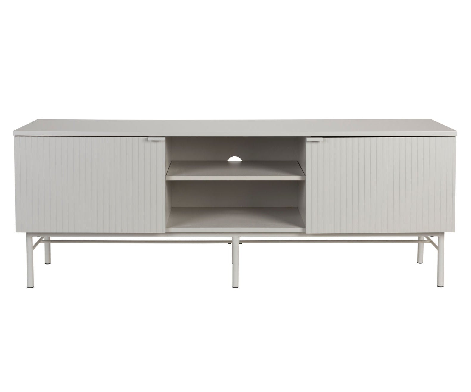 Cayo White TV Unit