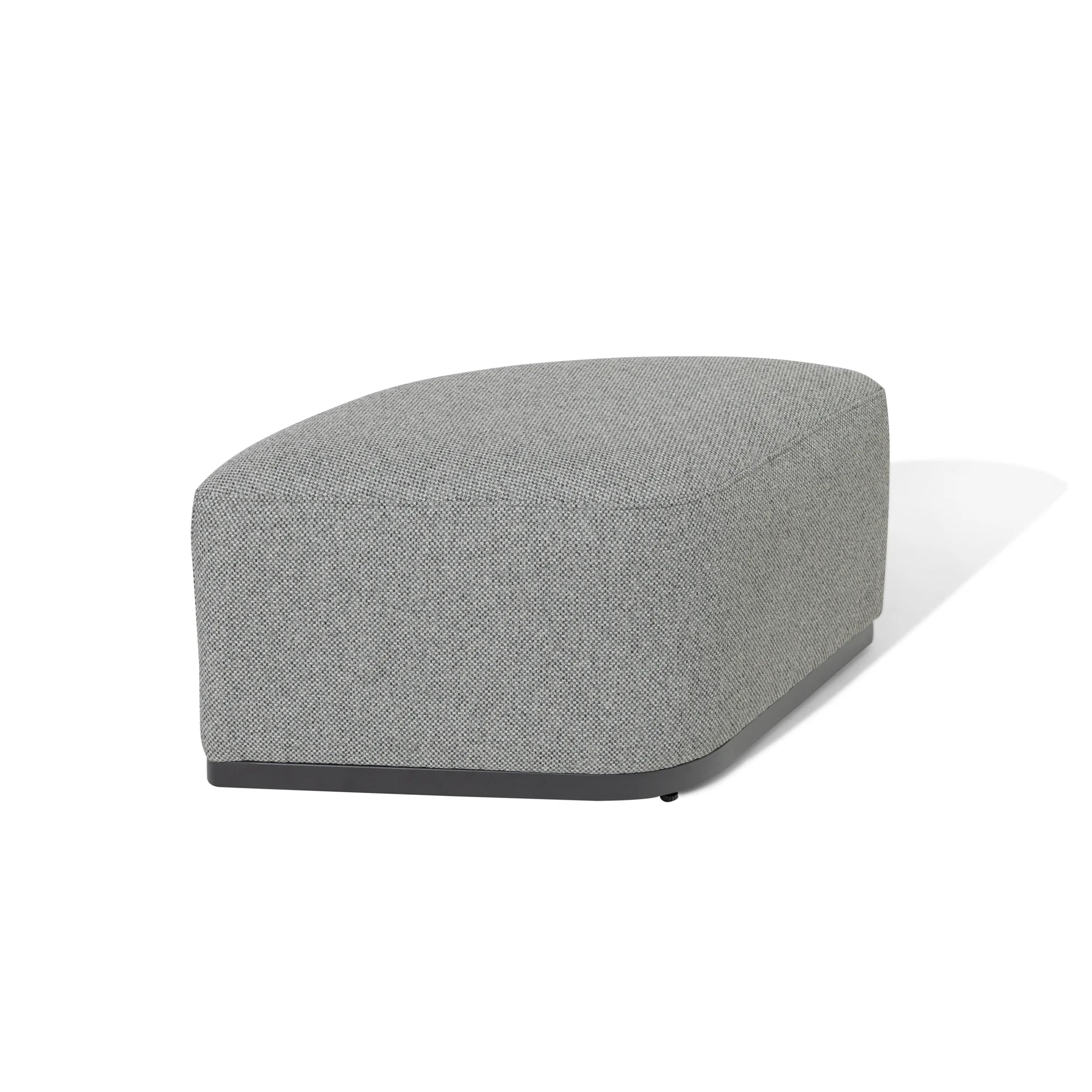 Round Coffee Table with x3 Footstools - Zinc Grey