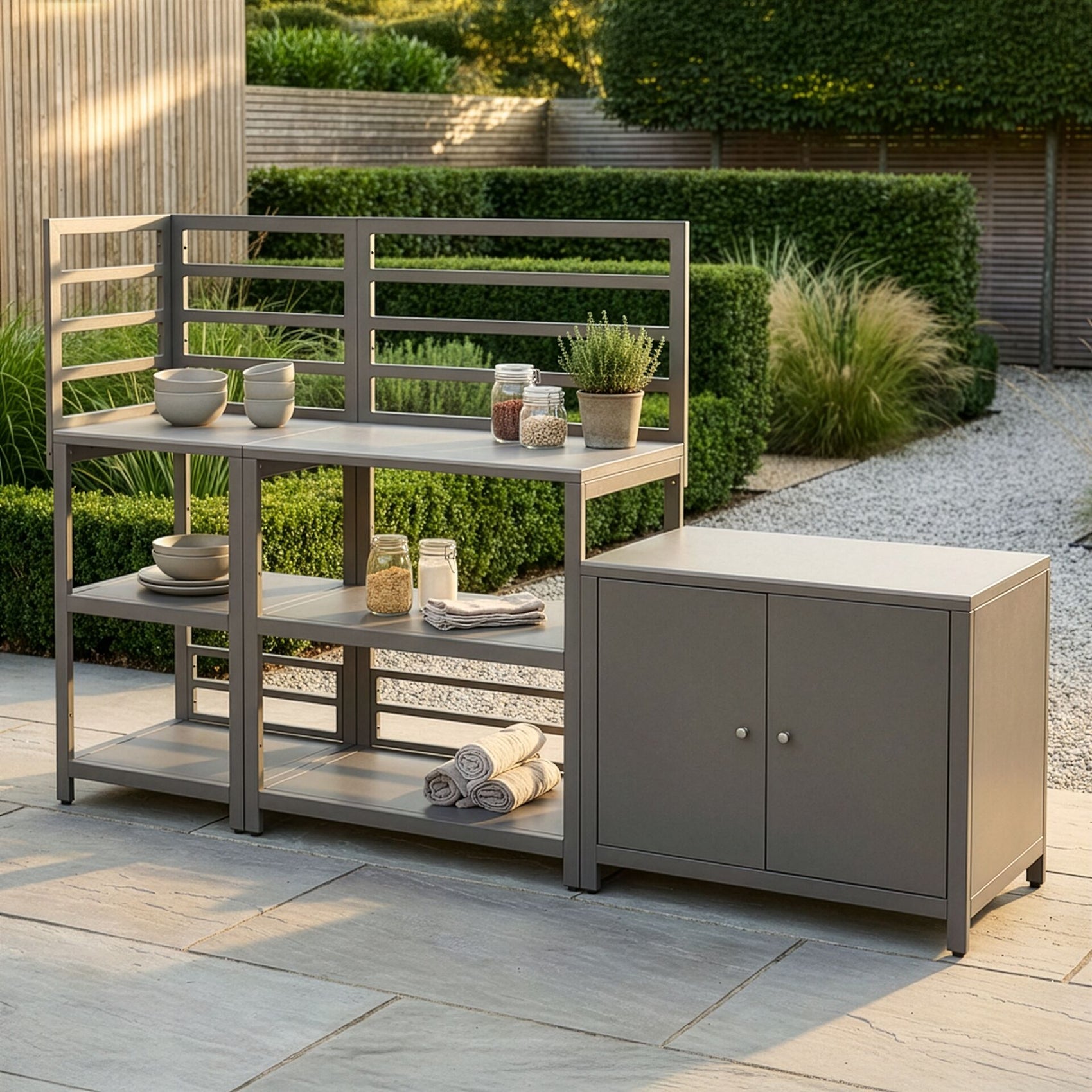 Napoli Outdoor Kitchen 3Pc Set