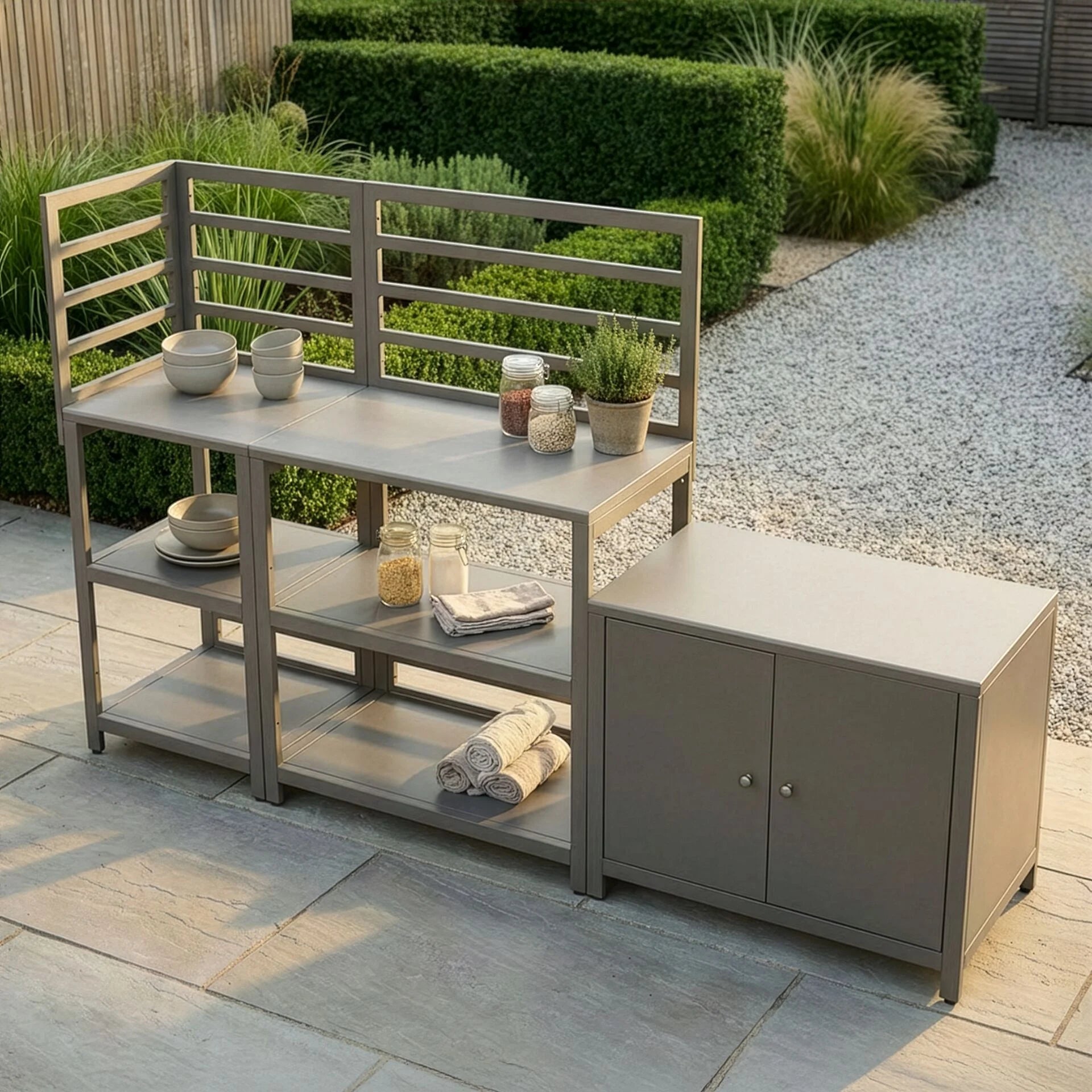 Napoli Outdoor Kitchen 3Pc Set