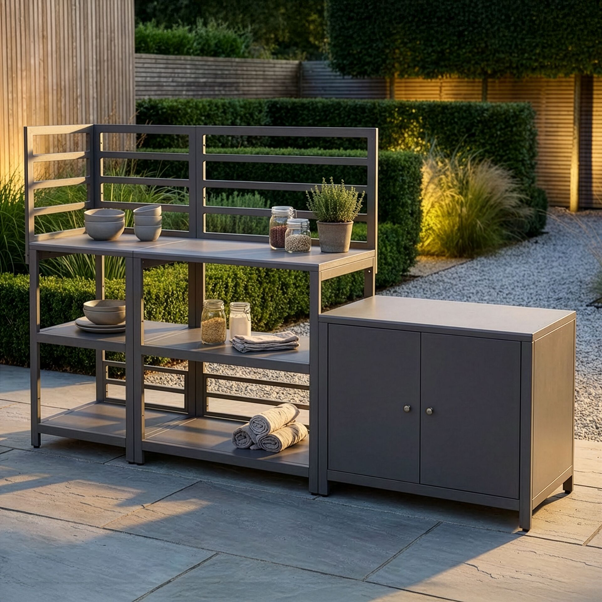 Napoli Outdoor Kitchen 3Pc Set