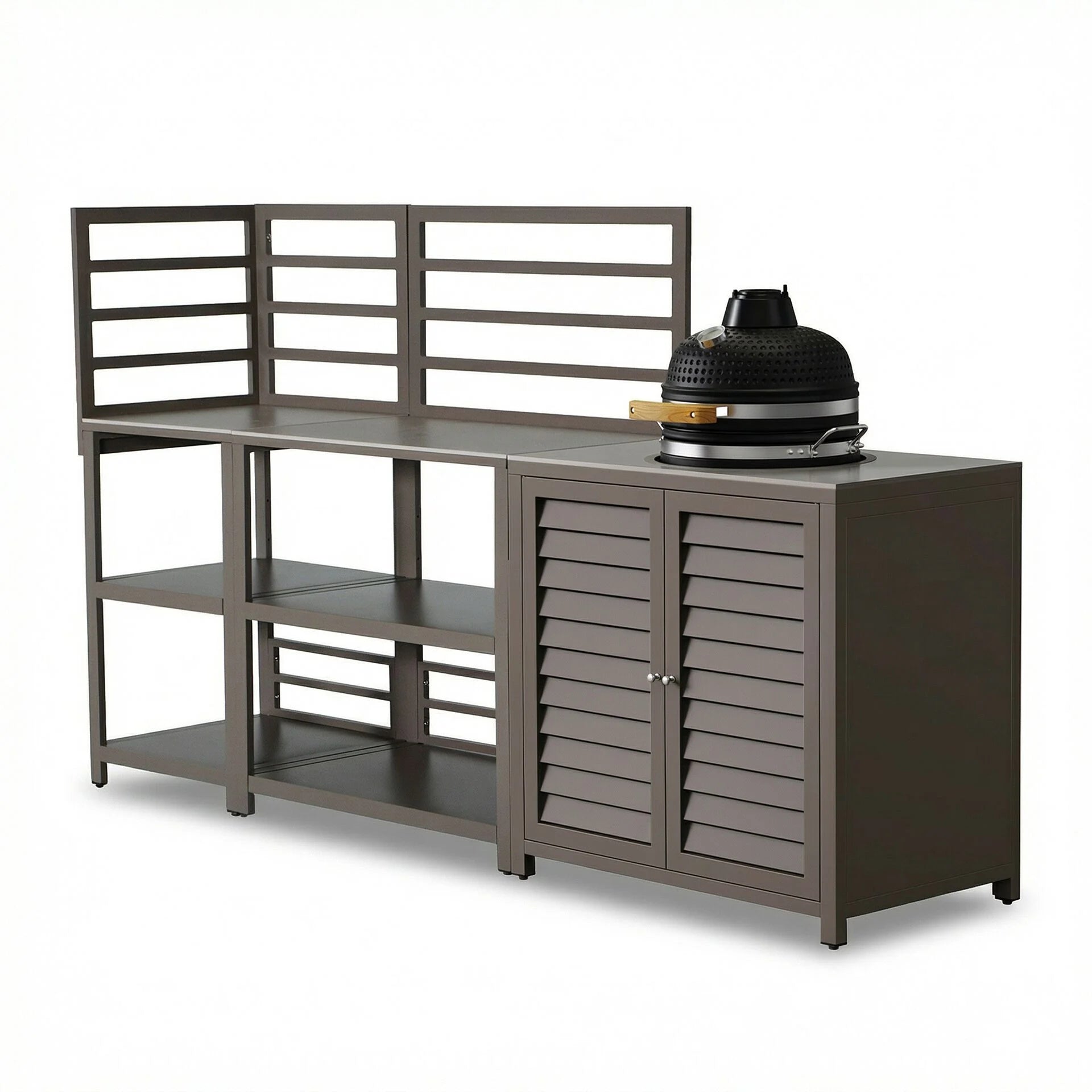 Napoli Outdoor Kitchen 3Pc Set with Kamado