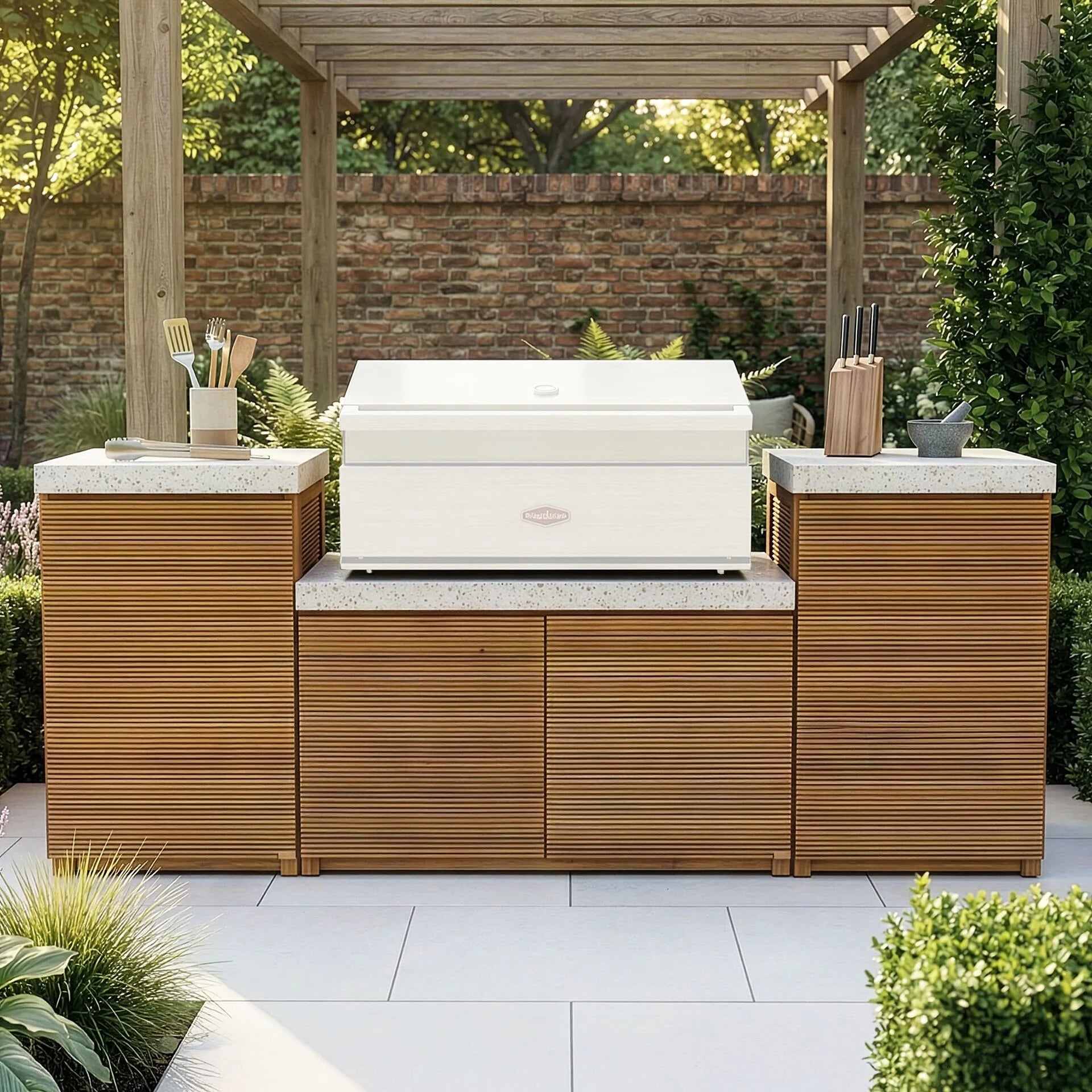 Antigua Outdoor Kitchen - Small Configuration