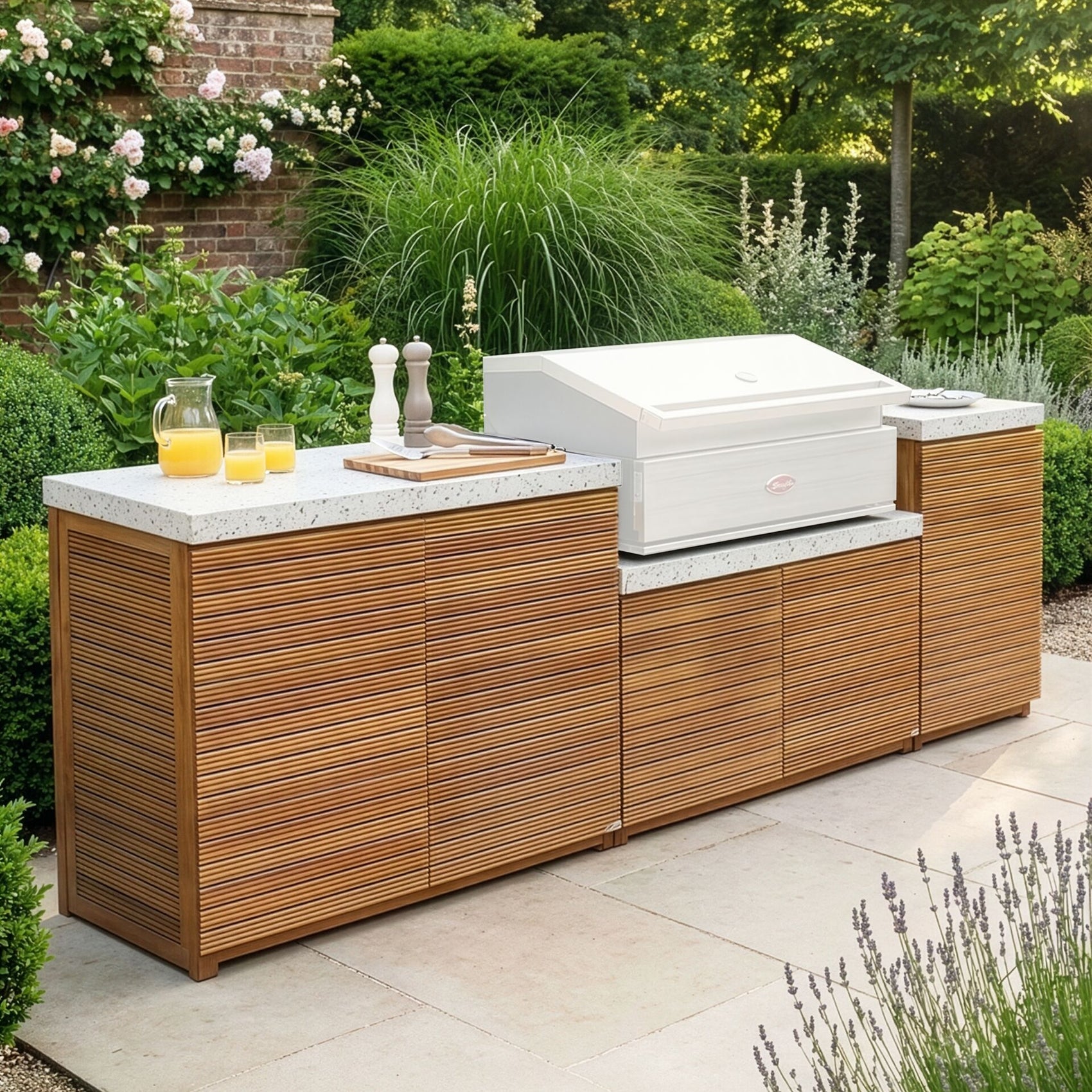 Antigua Outdoor Kitchen - Medium Configuration