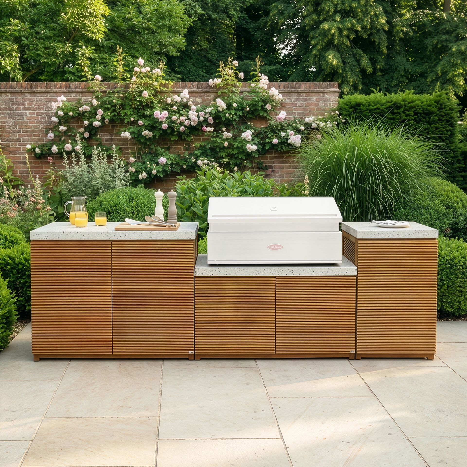 Antigua Outdoor Kitchen - Medium Configuration