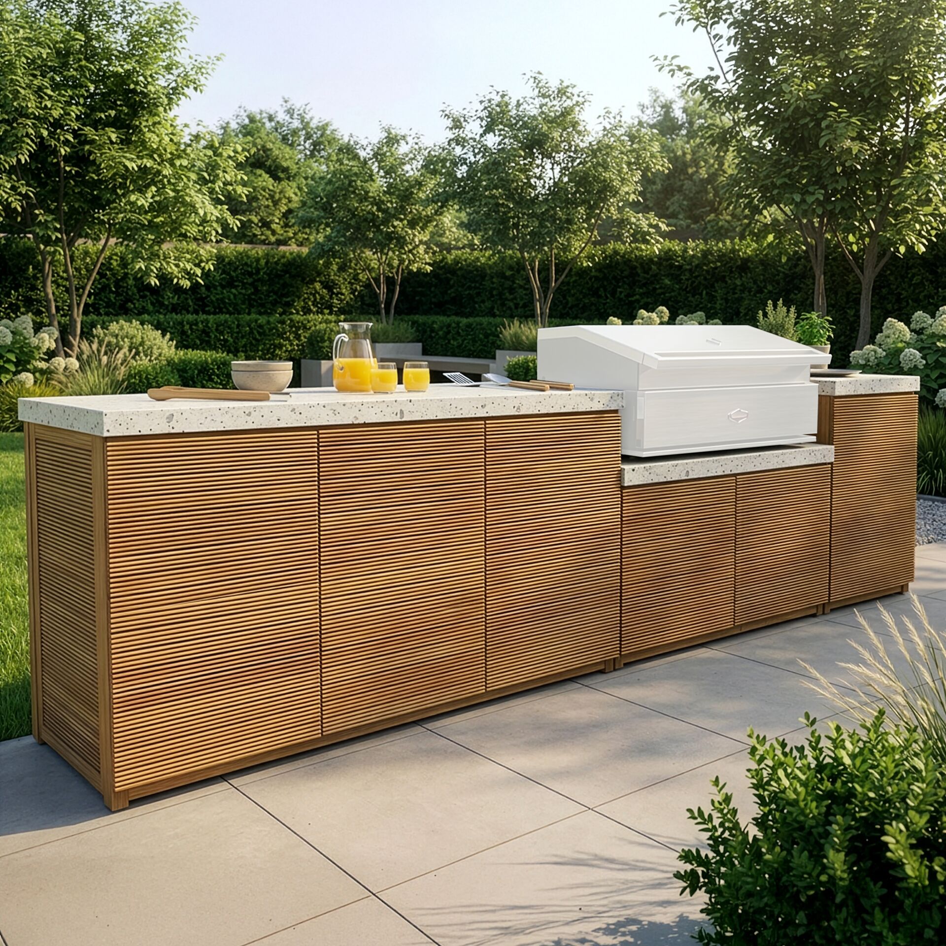 Antigua Outdoor Kitchen - Large Configuration