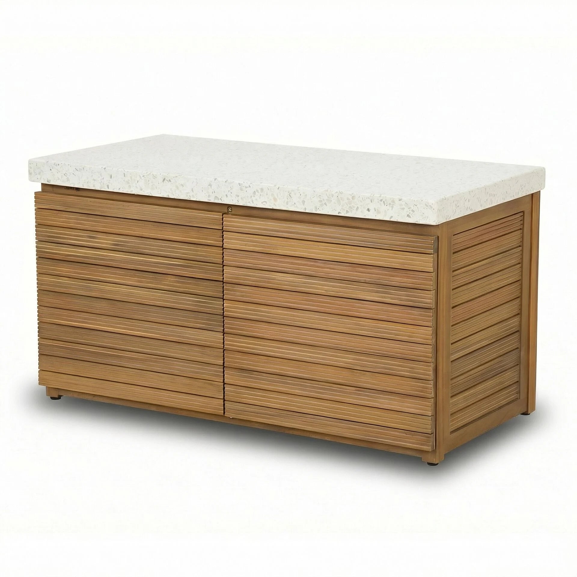 Antigua Outdoor Kitchen Grill Unit 120x60x65 - Acacia Wood