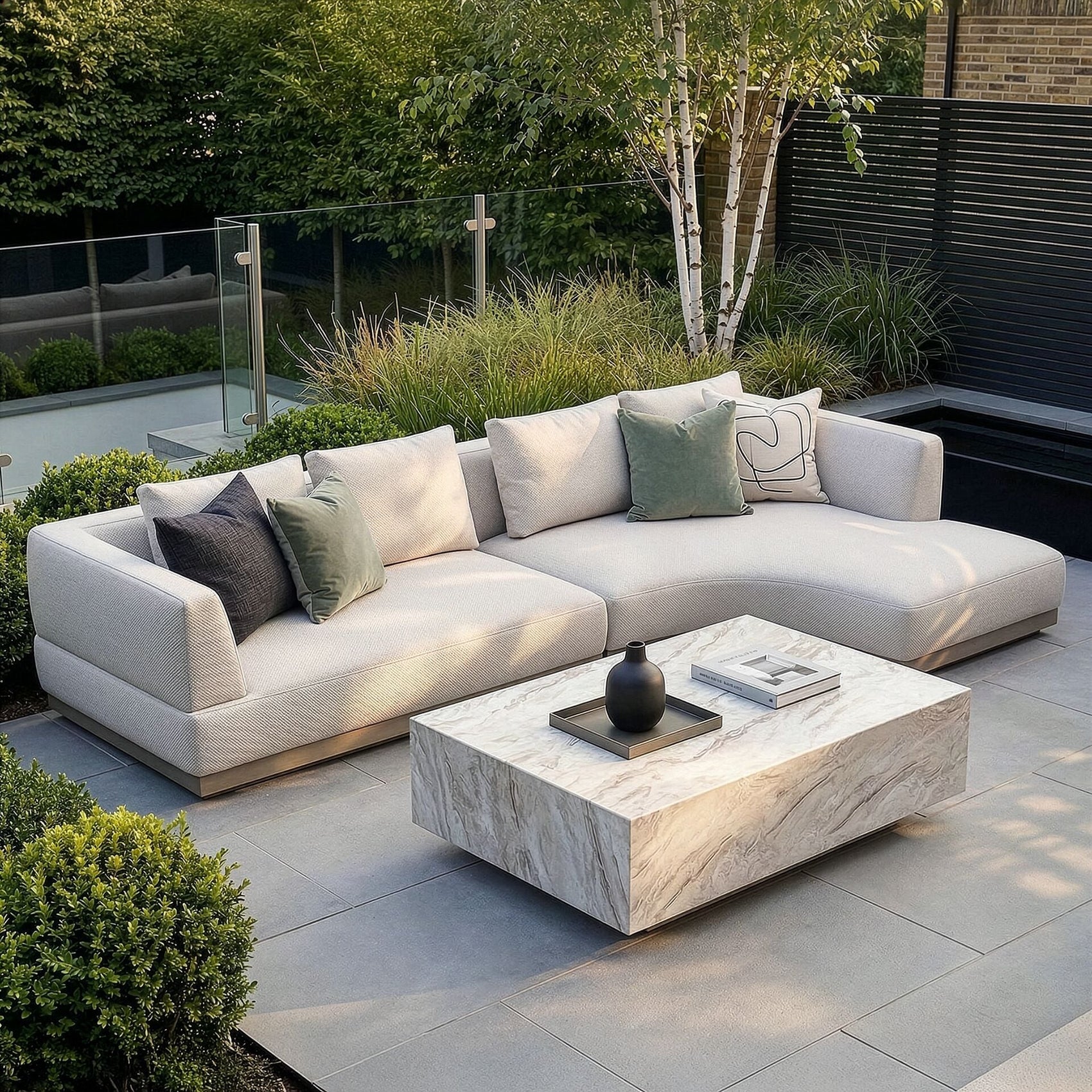 Lyon Small Corner Sofa Set Right