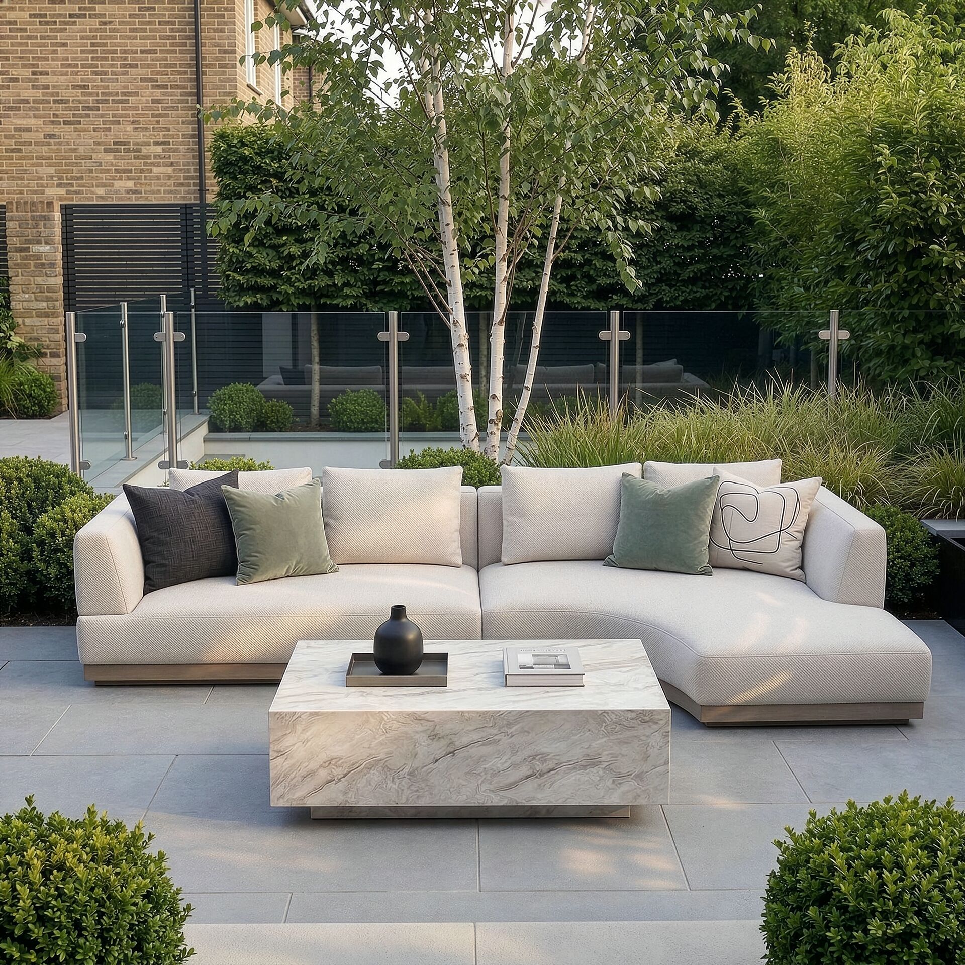 Lyon Small Corner Sofa Set Right