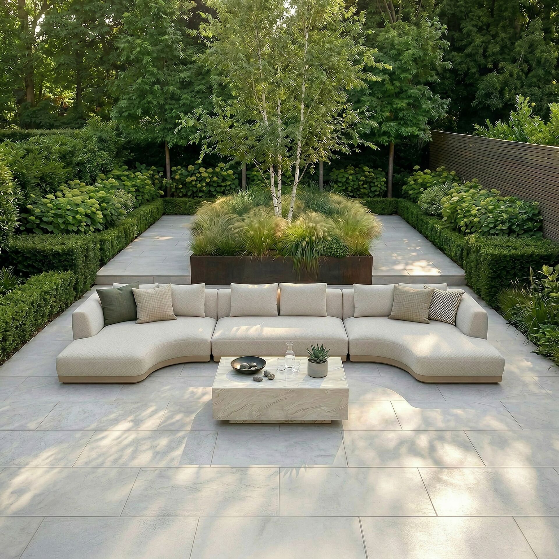 Lyon Small U Shape Corner Sofa Set