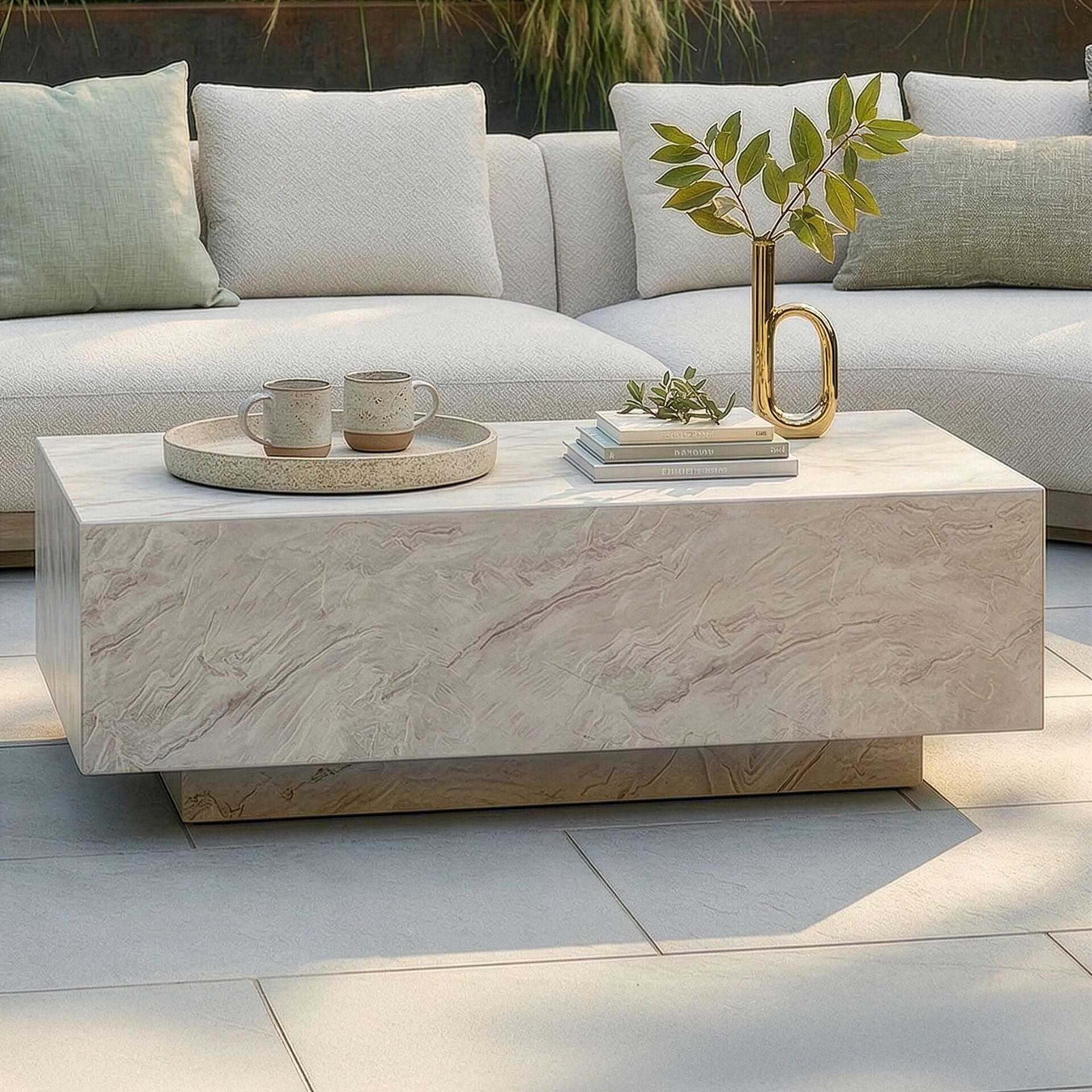 Lyon Small U Shape Corner Sofa Set