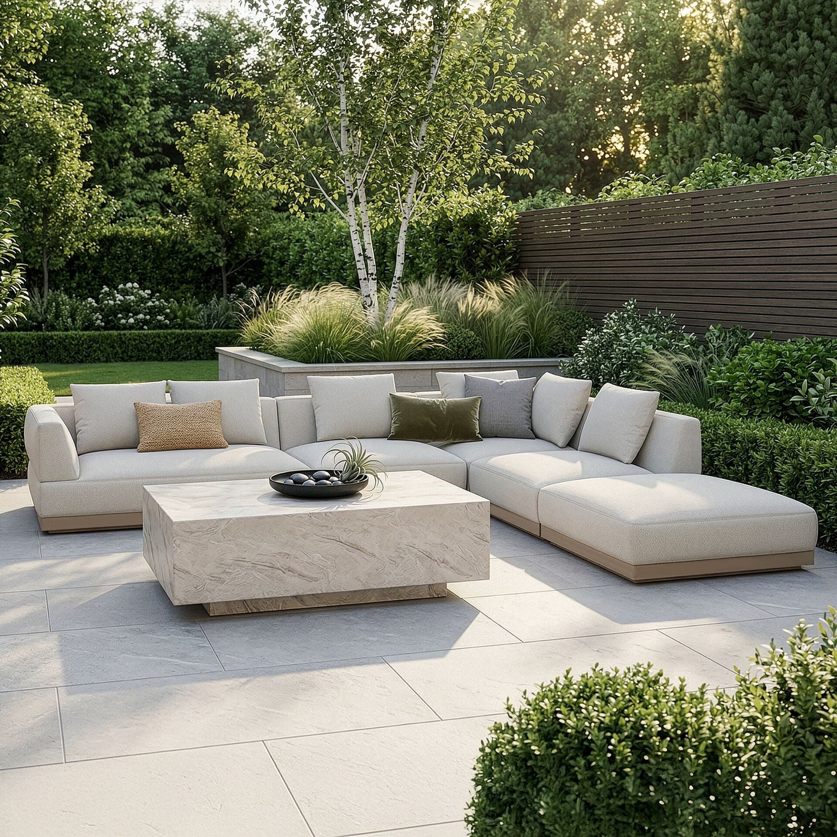 Lyon Large Corner Sofa Set Right