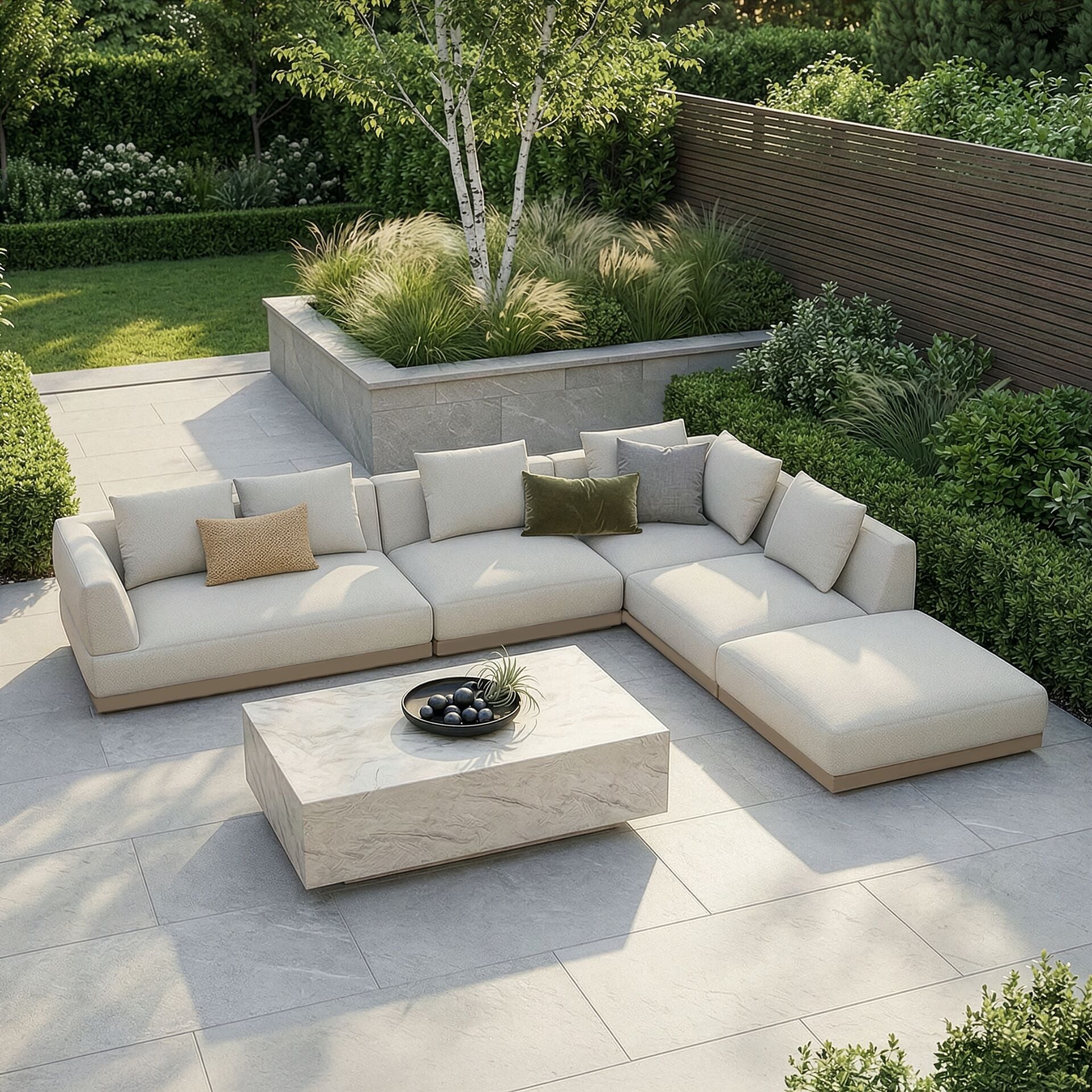 Lyon Large Corner Sofa Set Right