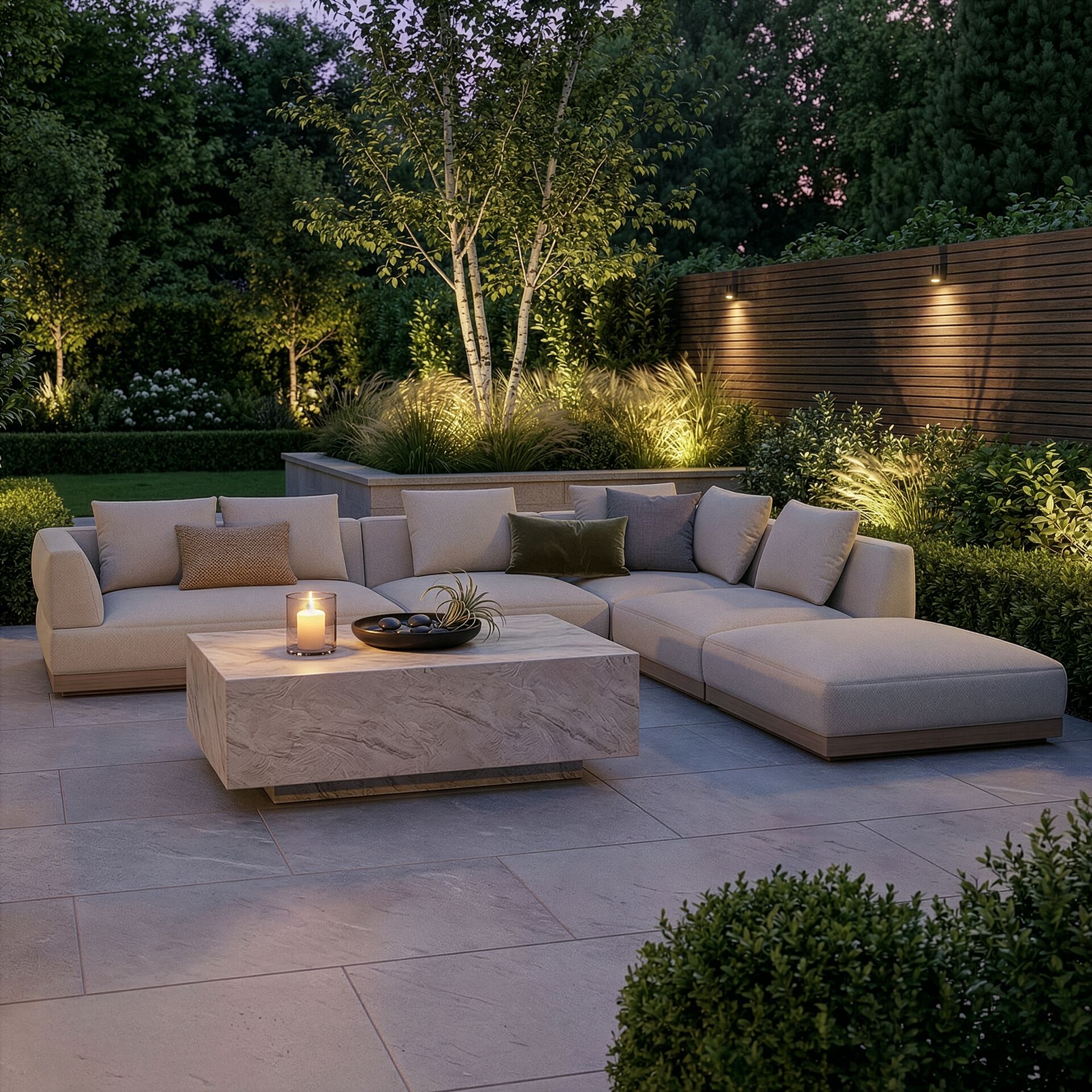 Lyon Large Corner Sofa Set Right