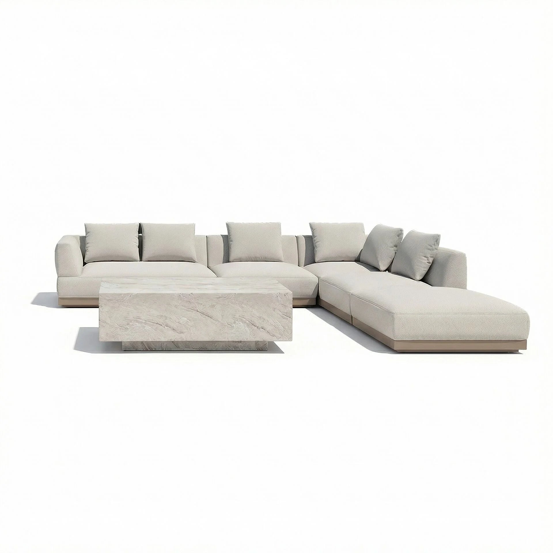 Lyon Large Corner Sofa Set Right