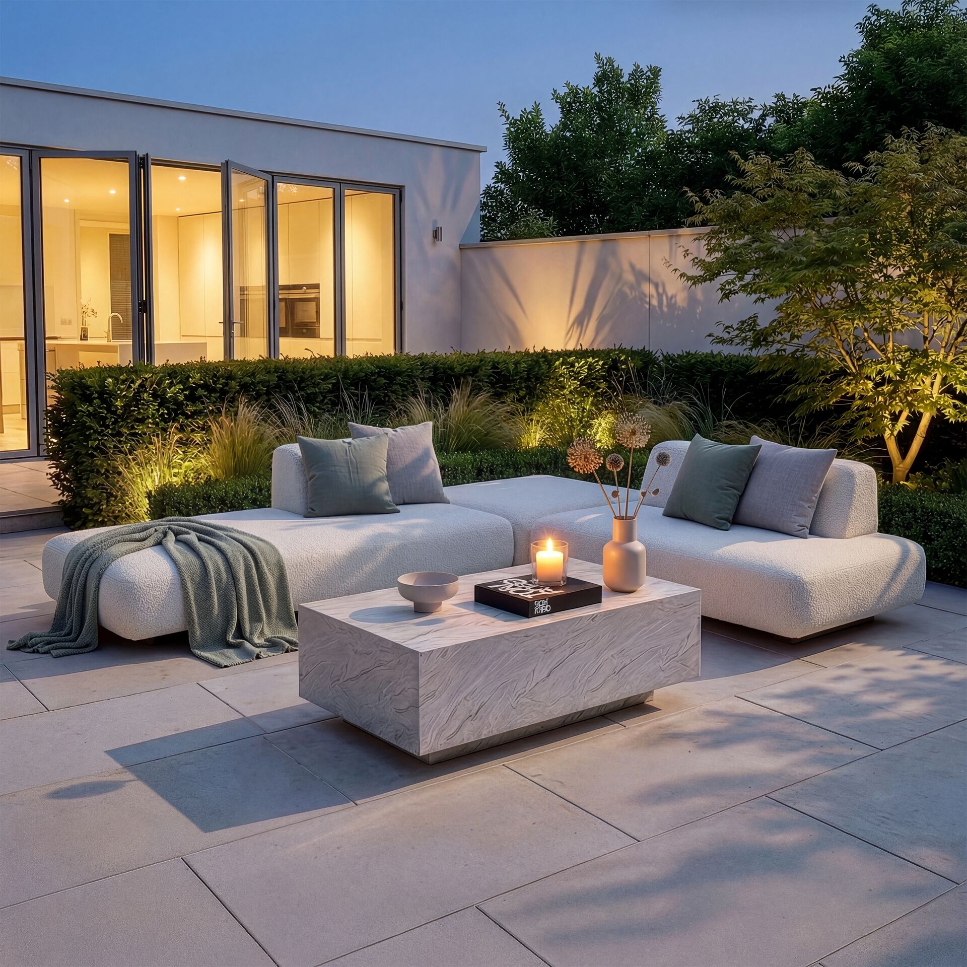 Cannes Small Corner Sofa Set