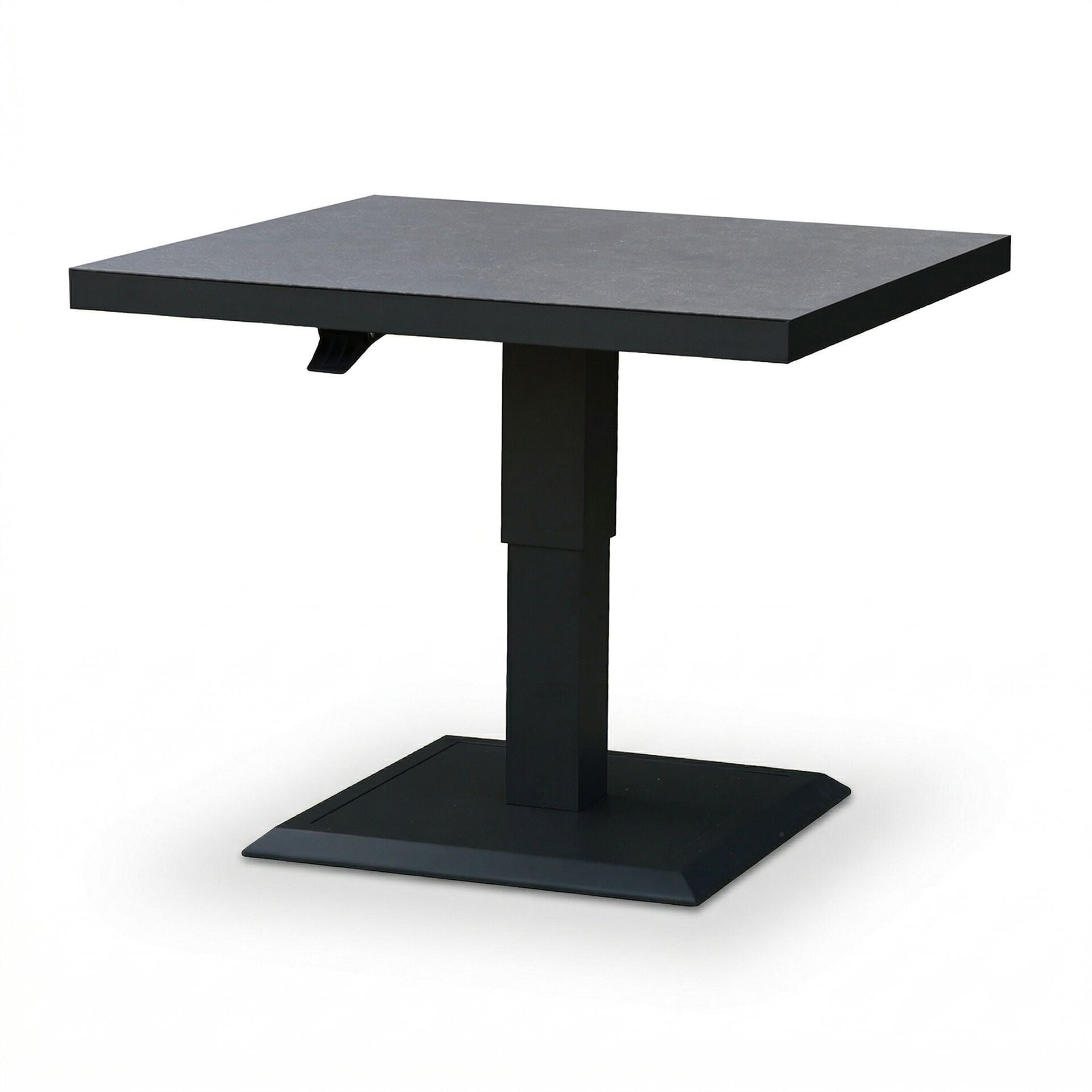 Aluminium Square Gas Rising Table - Charcoal