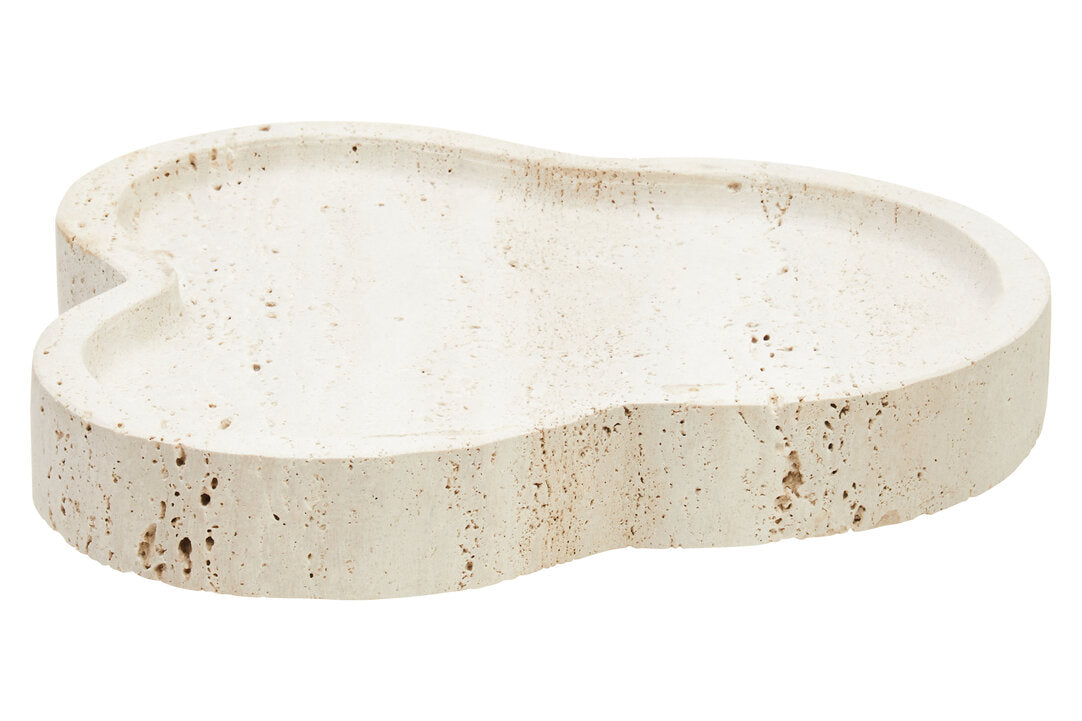 Amo Travertine Irregular Tray