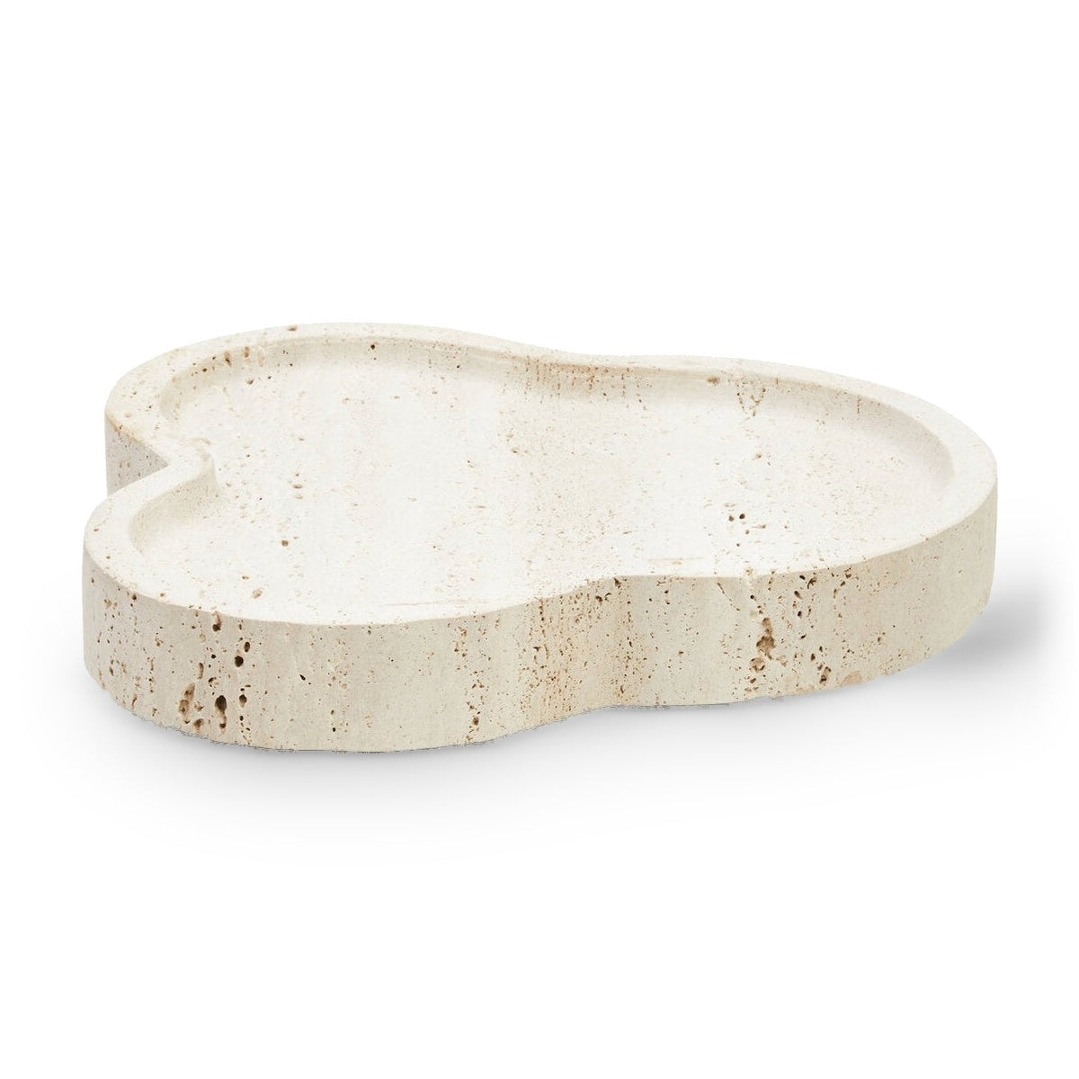 Amo Travertine Irregular Tray