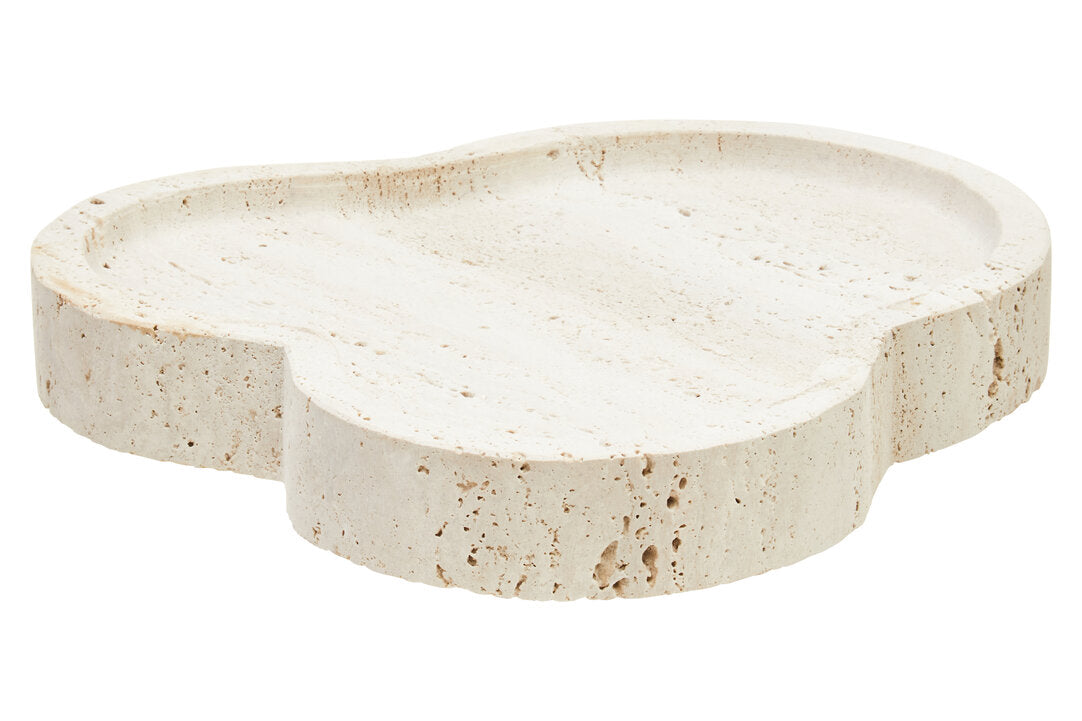 Amo Travertine Irregular Tray