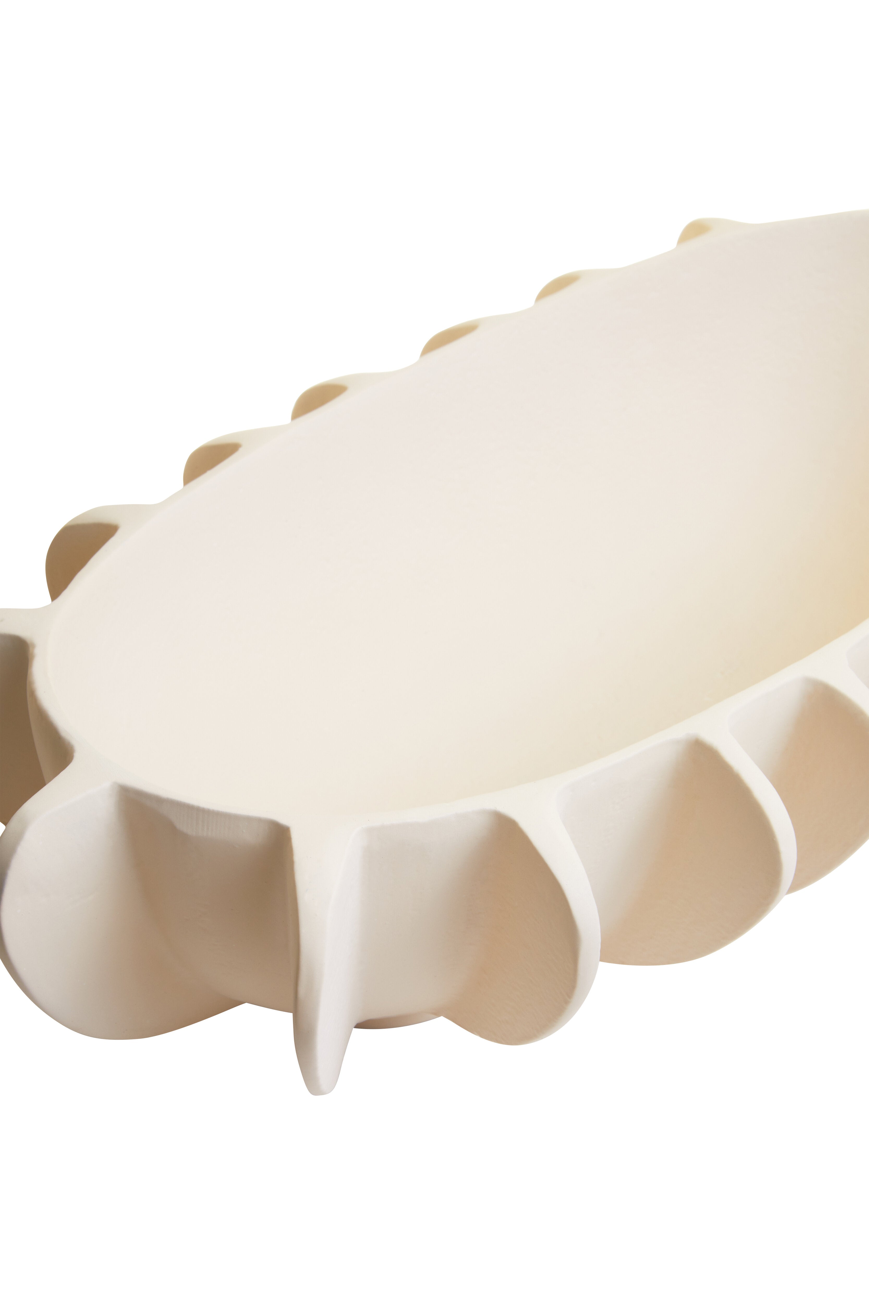 Toba Abstract Cream Bowl