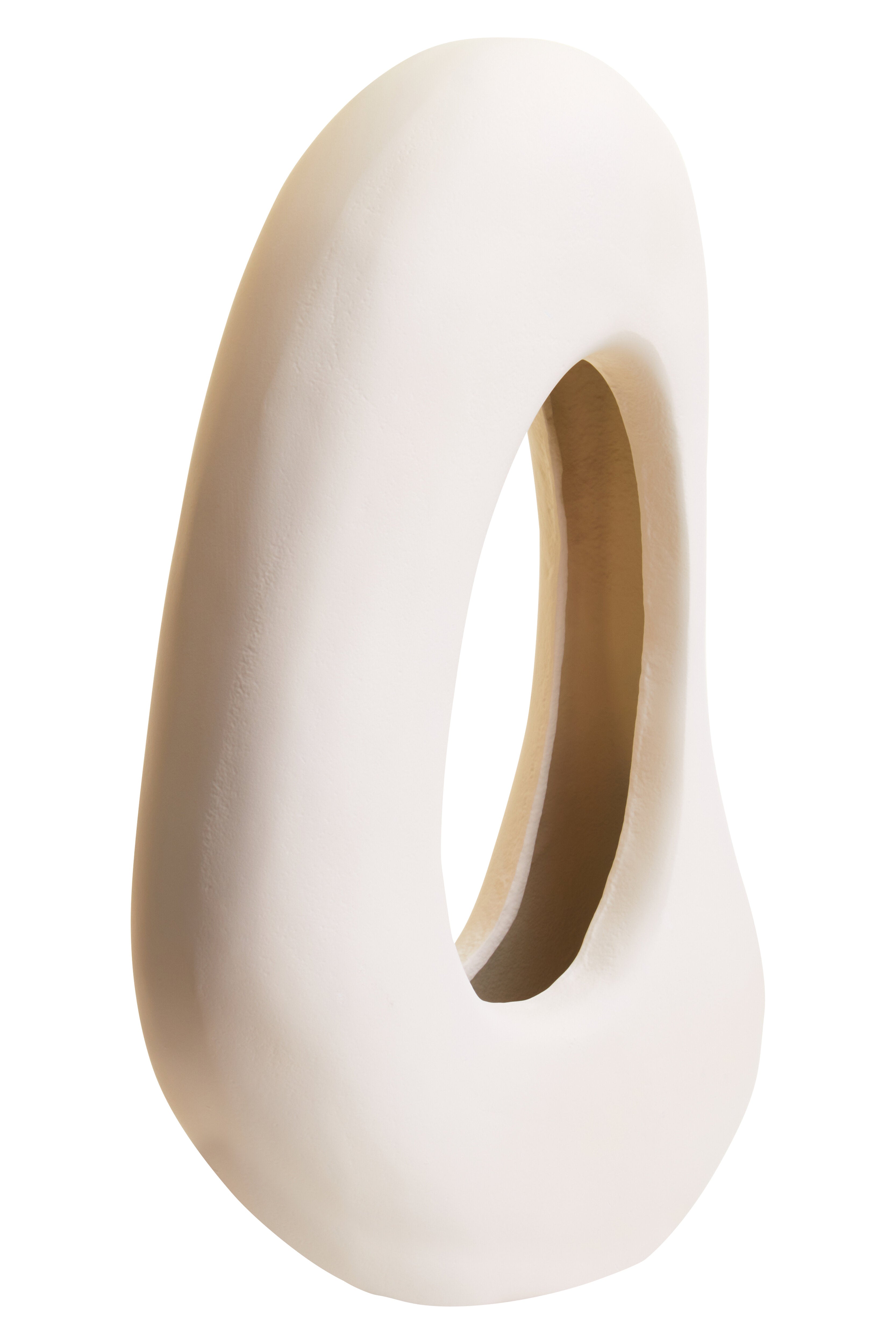 Toba Abstract Cream Sculpture