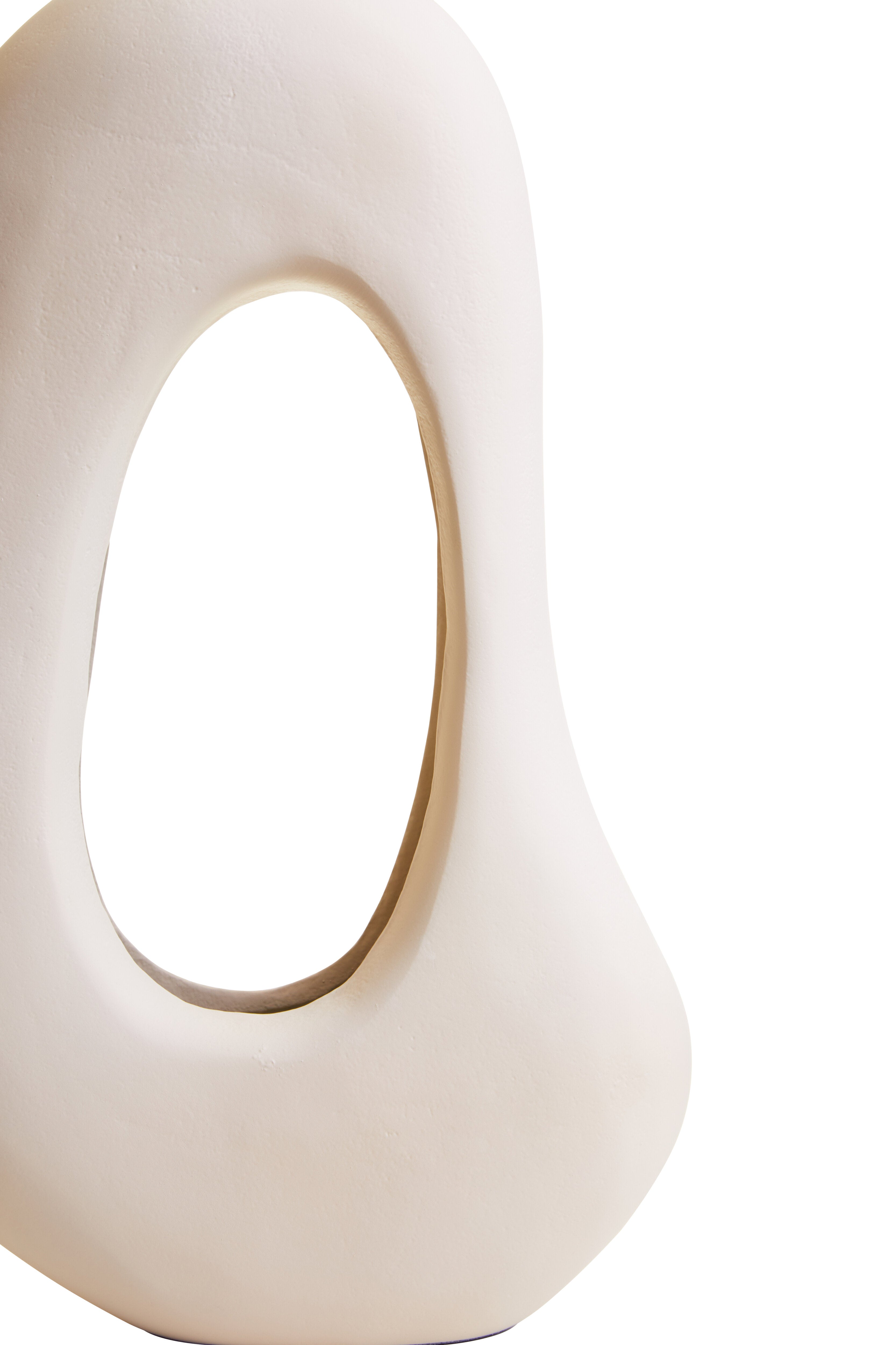 Toba Abstract Cream Sculpture