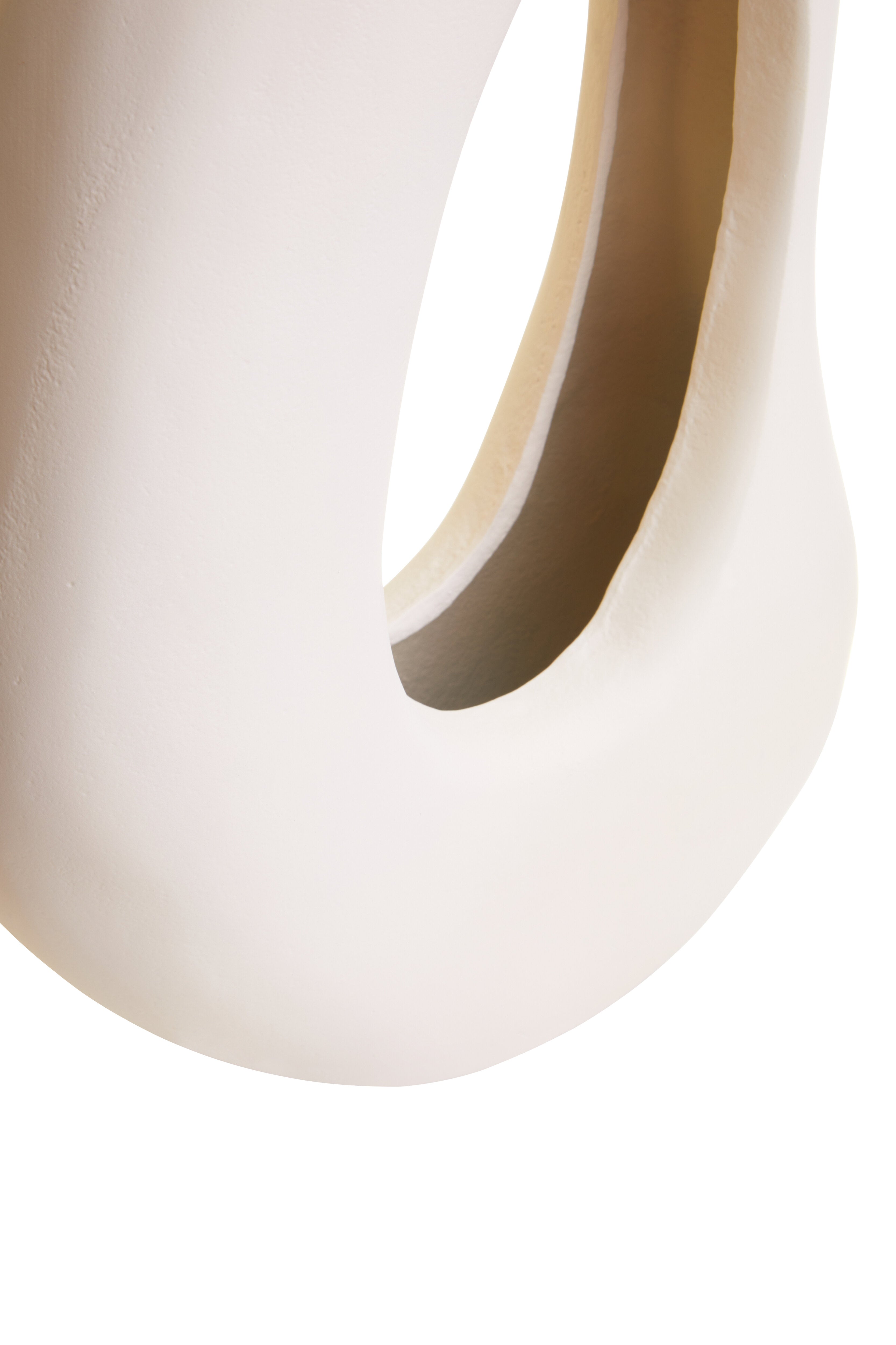 Toba Abstract Cream Sculpture