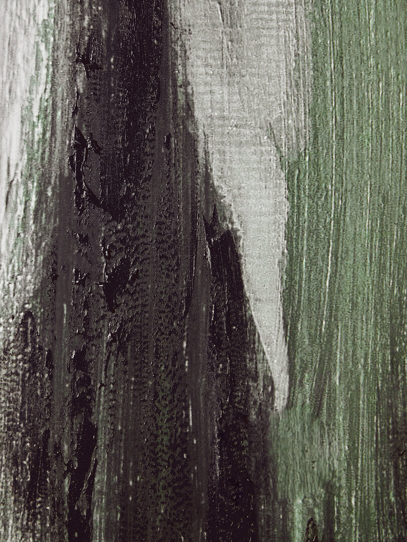 Noah Green Multi Coloured Abstract Textured Wall Art