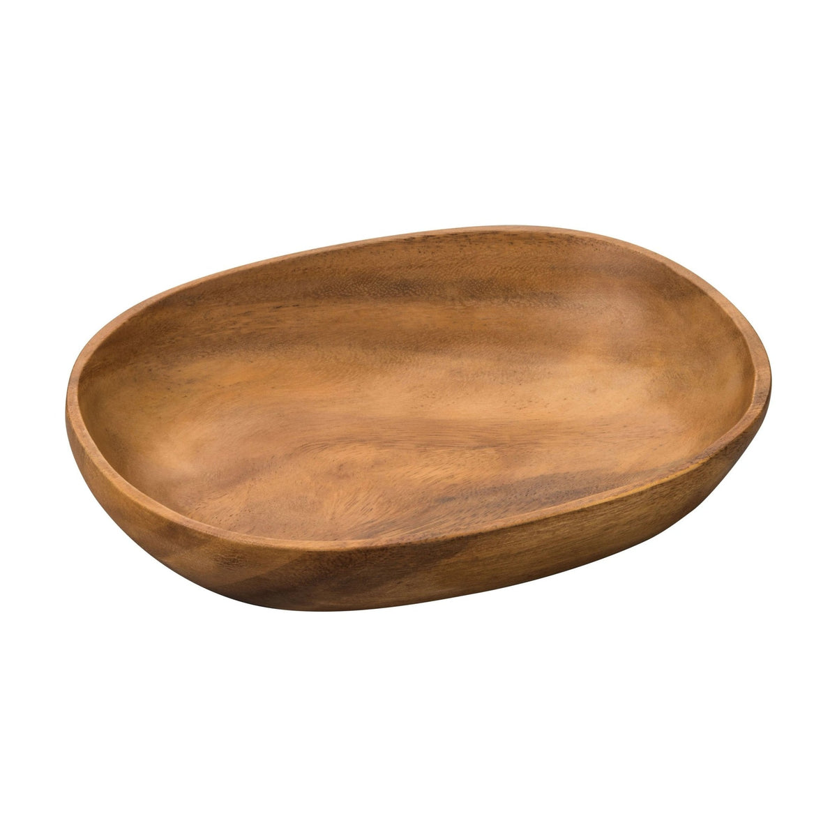 Willow Acacia Wood Oval Serving Dish