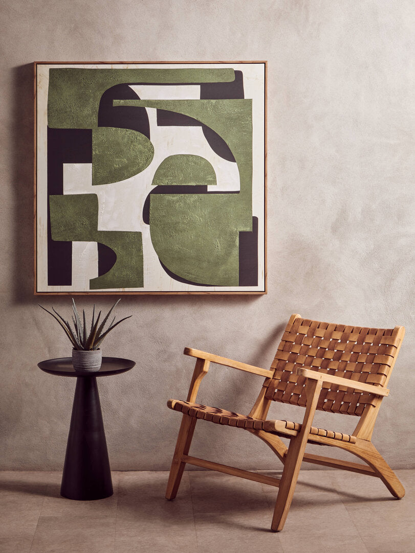 Noah Green Textured Abstract Wall Art
